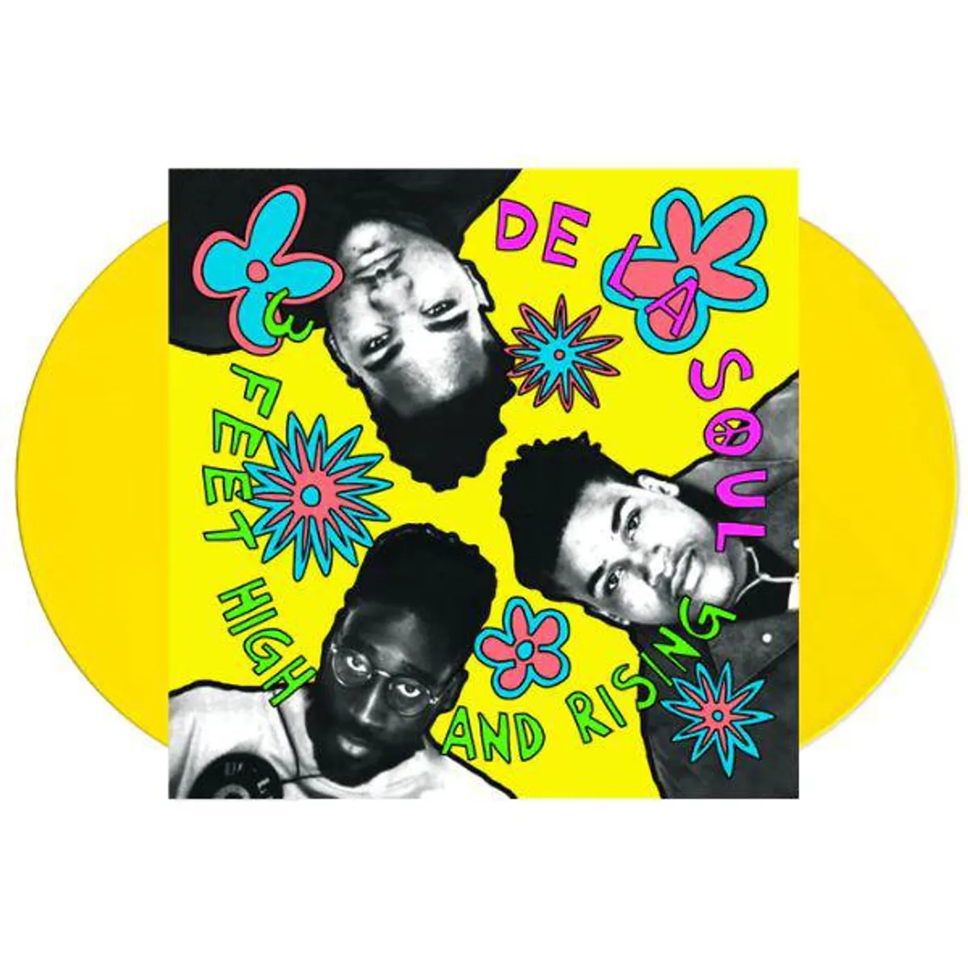 De La Soul 3 Feet High & Rising (2LP/Yellow Vinyl Record)