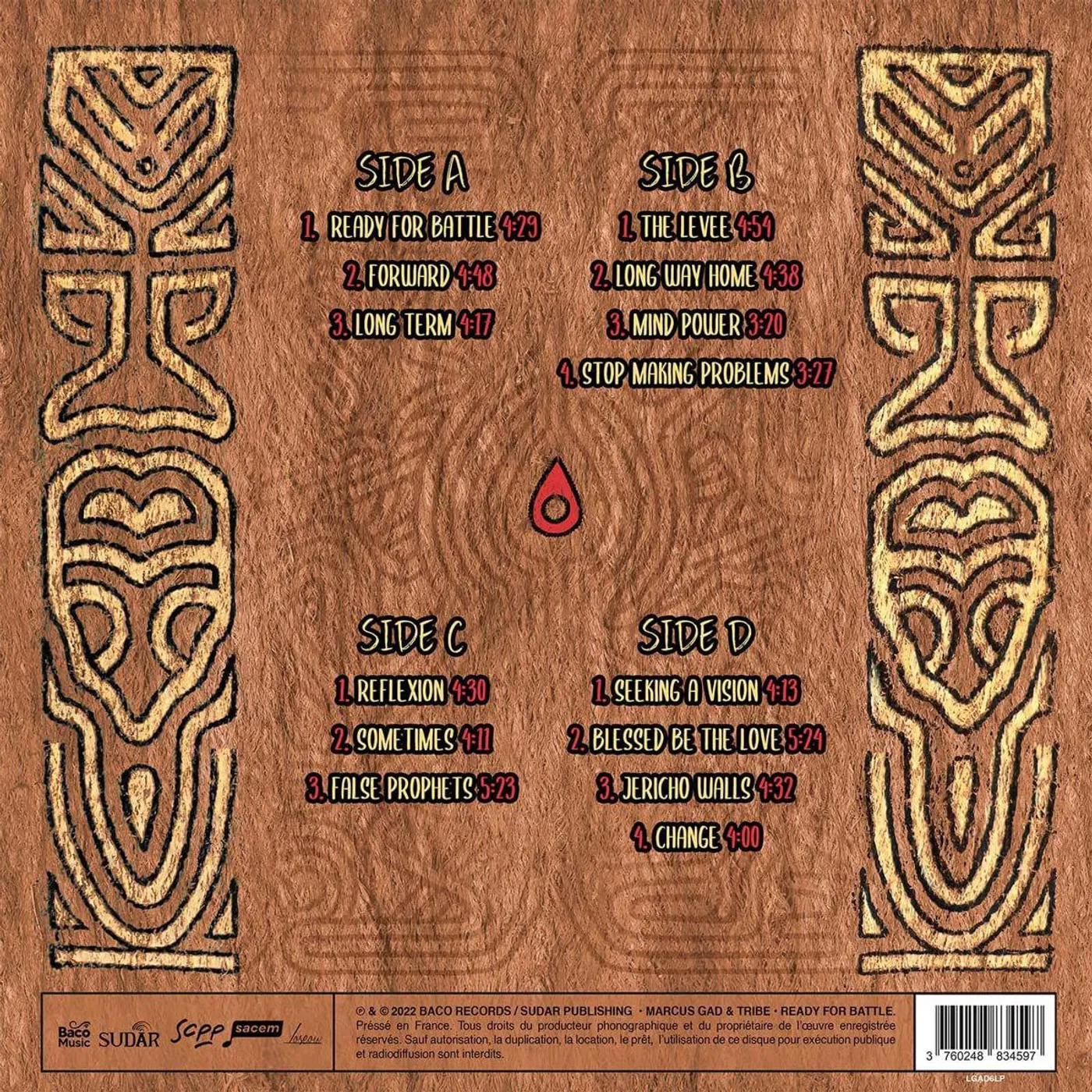 Marcus Gad Ready For Battle (2LP) Vinyl Record