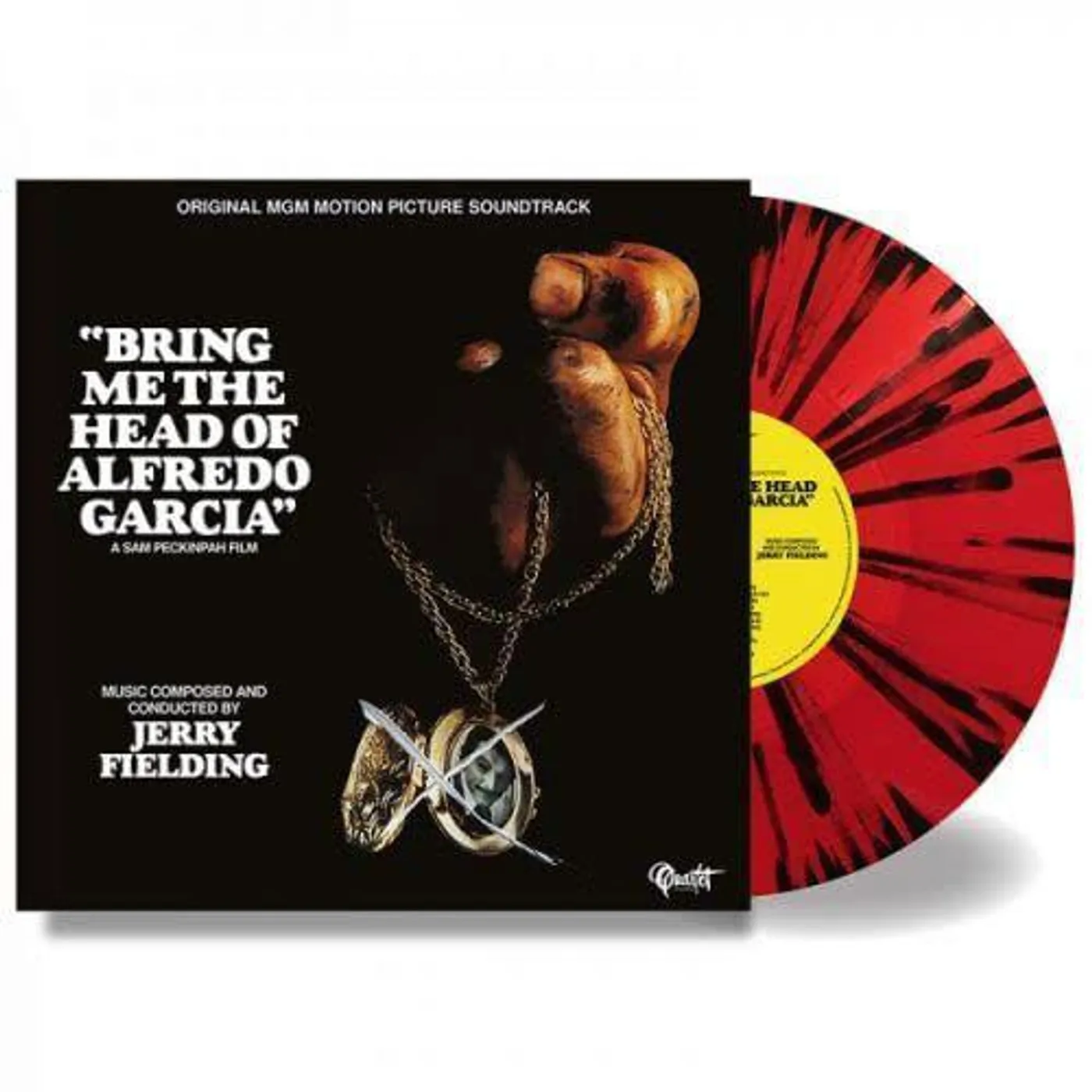 Jerry Fielding BRING ME THE HEAD OF ALFREDO GARCIA (RED & BLACK SPLATTER VINYL) Vinyl Record