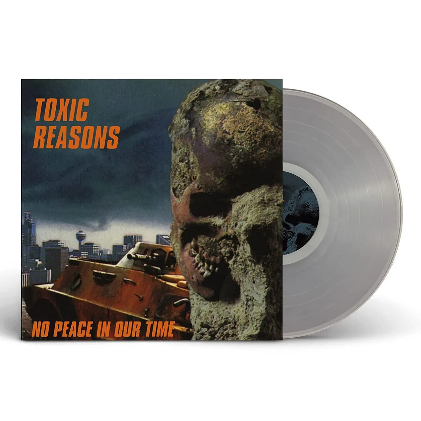 Toxic Reasons NO PEACE IN OUR TIME (CLEAR VINYL) Vinyl Record