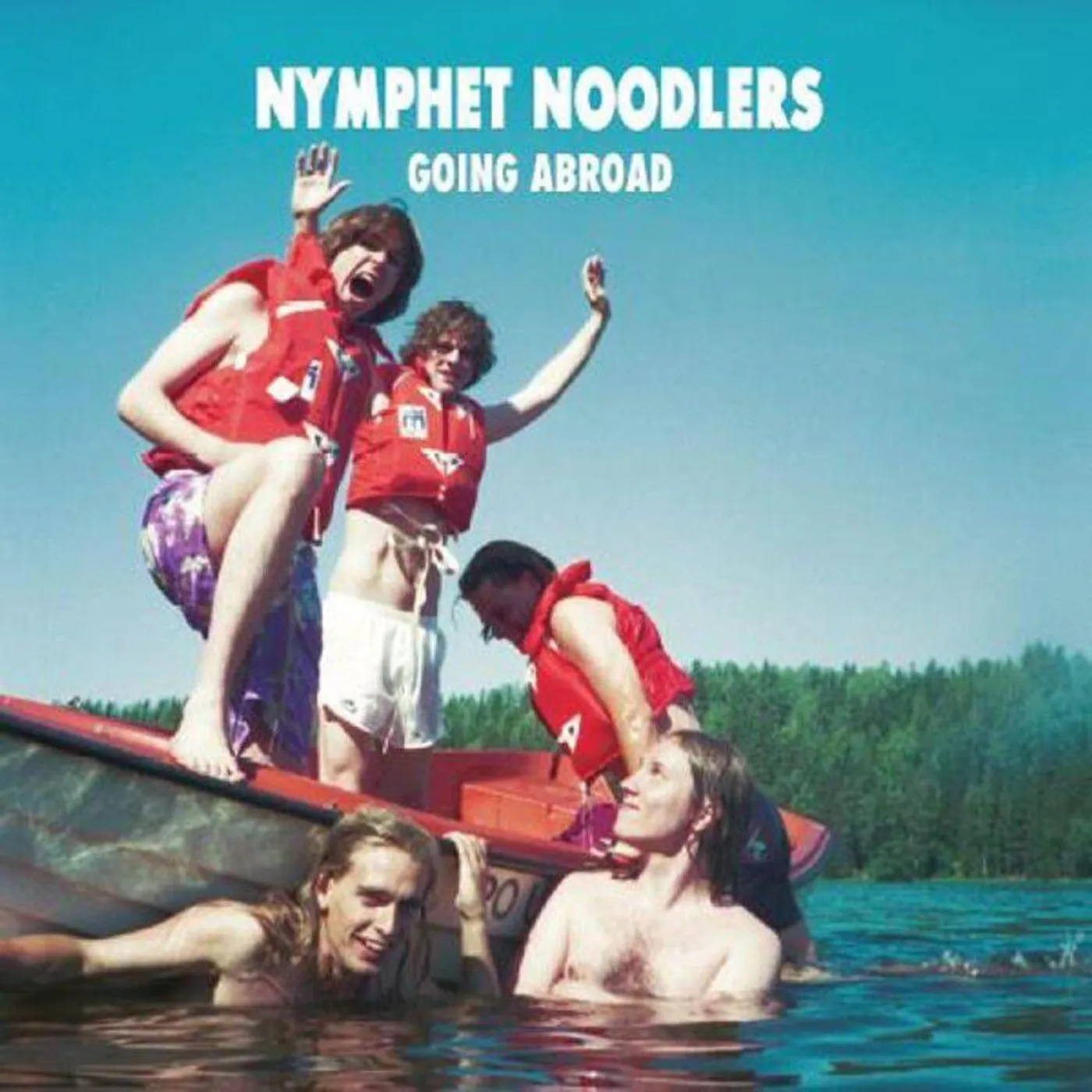 Nymphet Noodlers Going Abroad (White/2LP) Vinyl Record