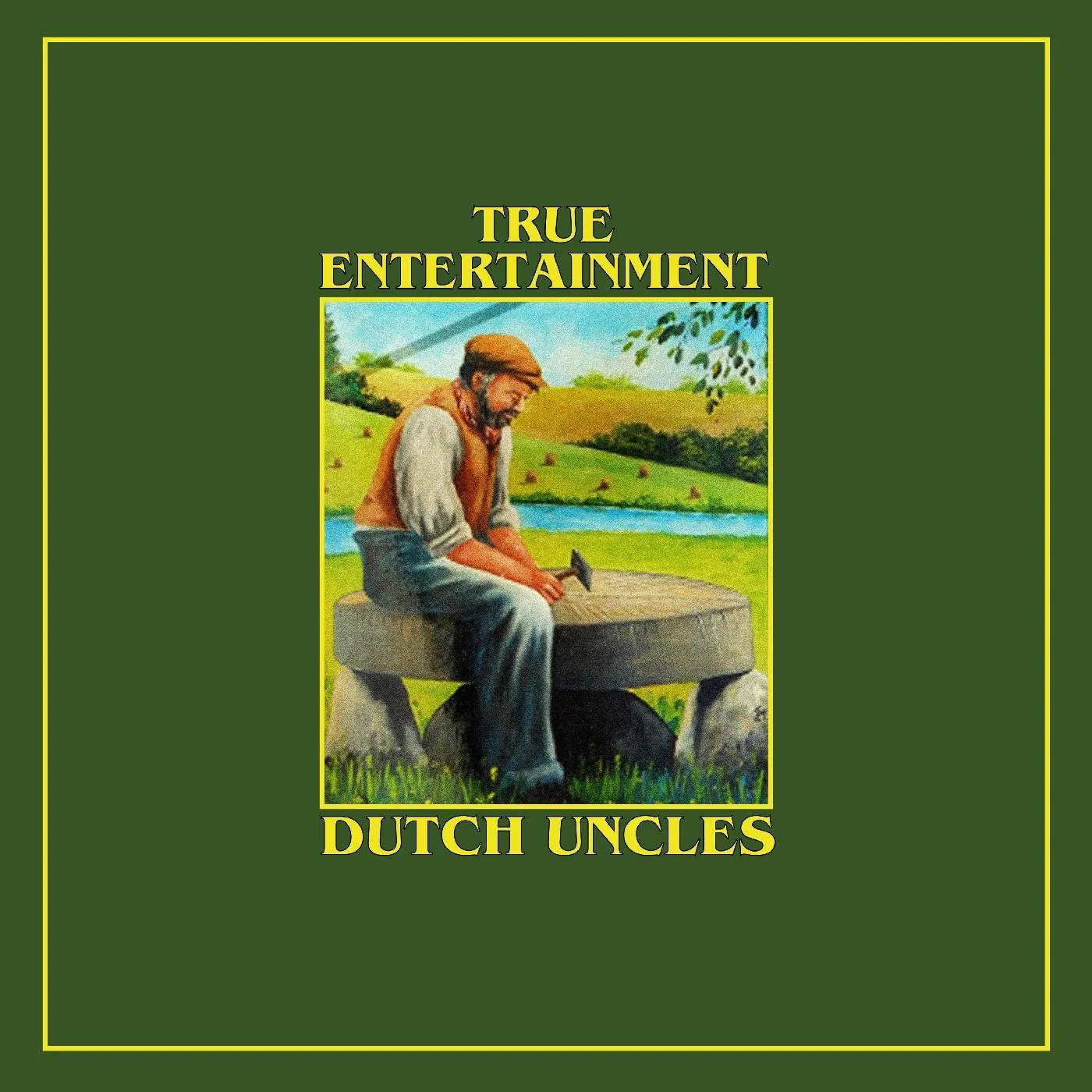 Dutch Uncles True Entertainment (Millstone Yellow) Vinyl Record