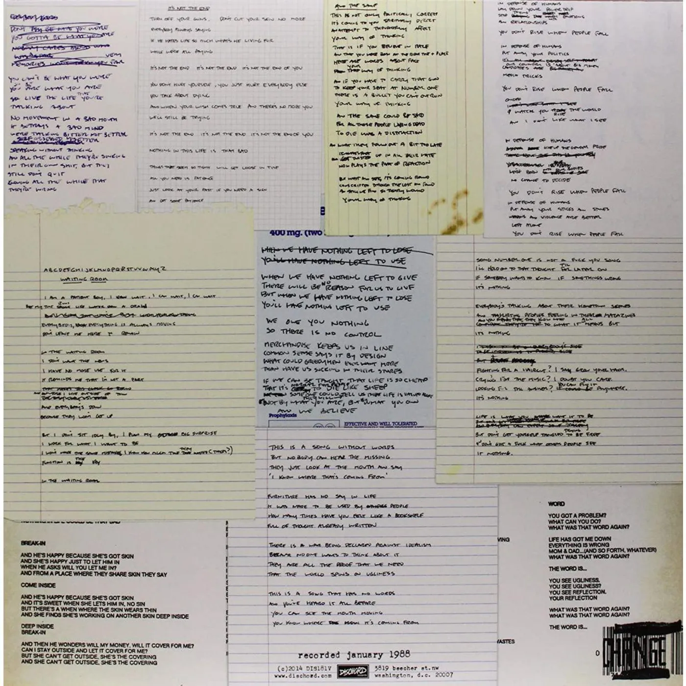 Fugazi First Demo Vinyl Record