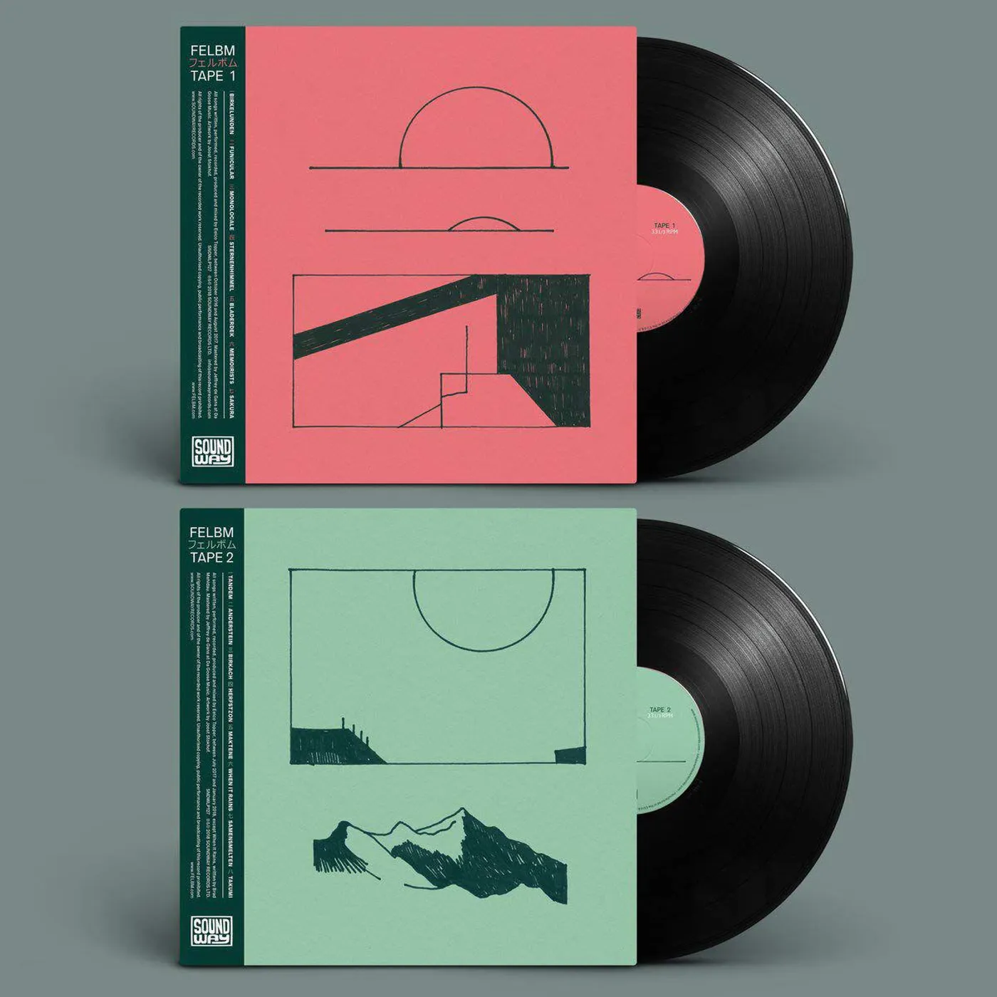 Felbm Tape 1/Tape 2 Vinyl Record