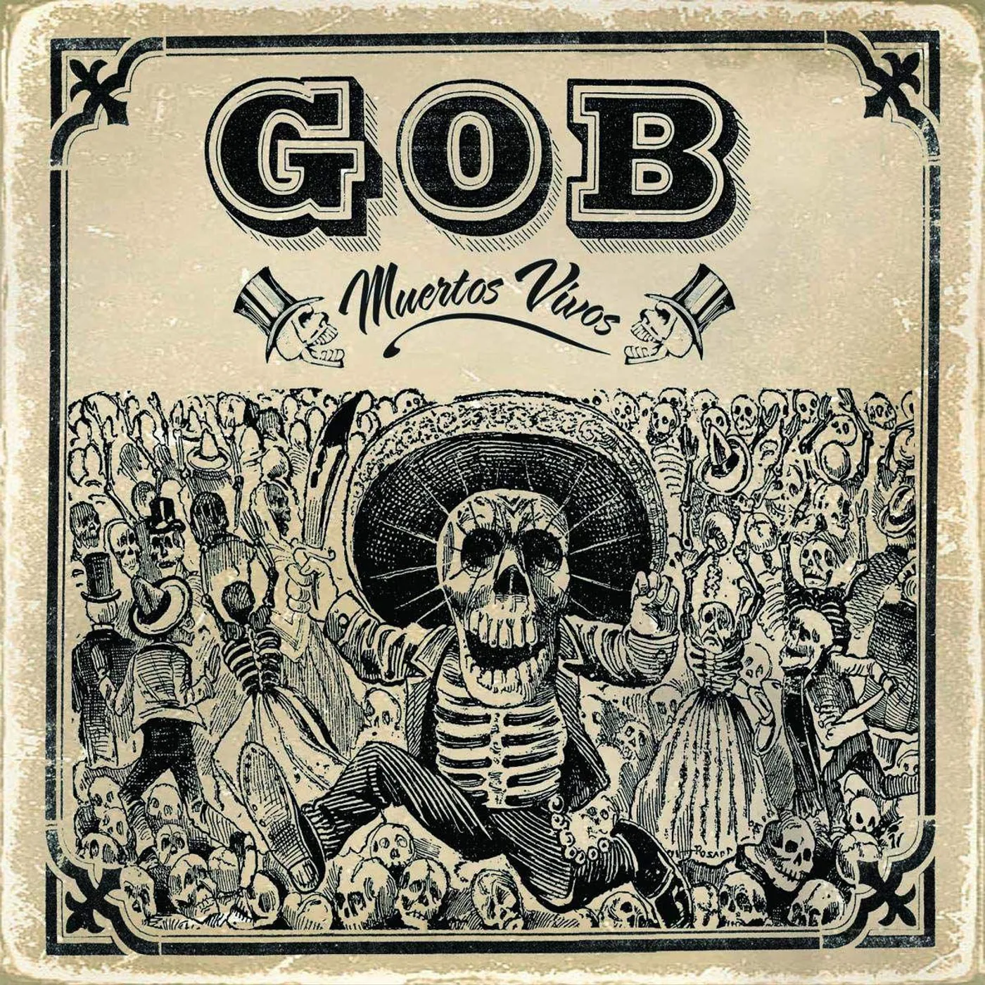 Gob Muertos Vivos Vinyl Record