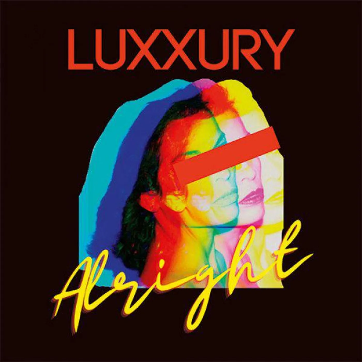 LUXXURY Alright (Red) Vinyl Record