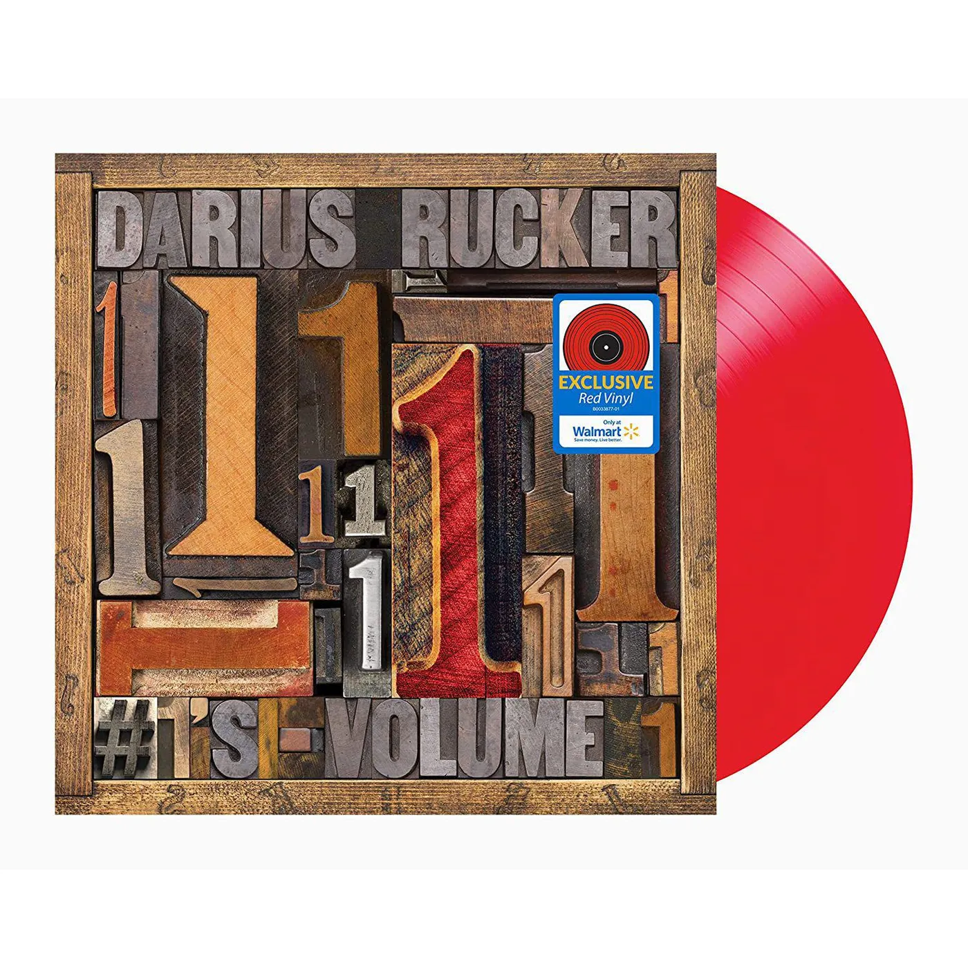 Darius Rucker #1's [Red LP] Vinyl Record