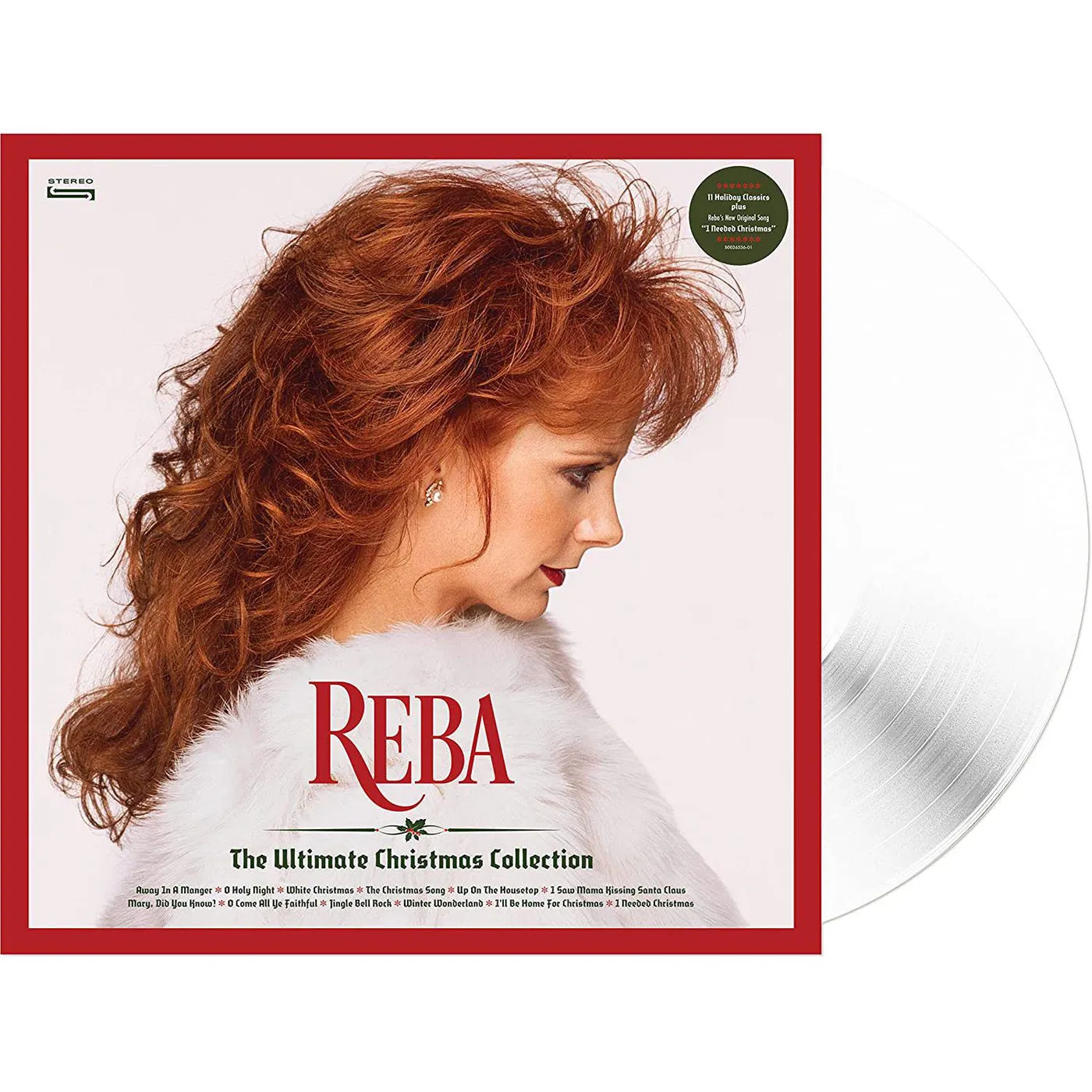 Reba McEntire Ultimate Christmas Collection (White) Vinyl Record