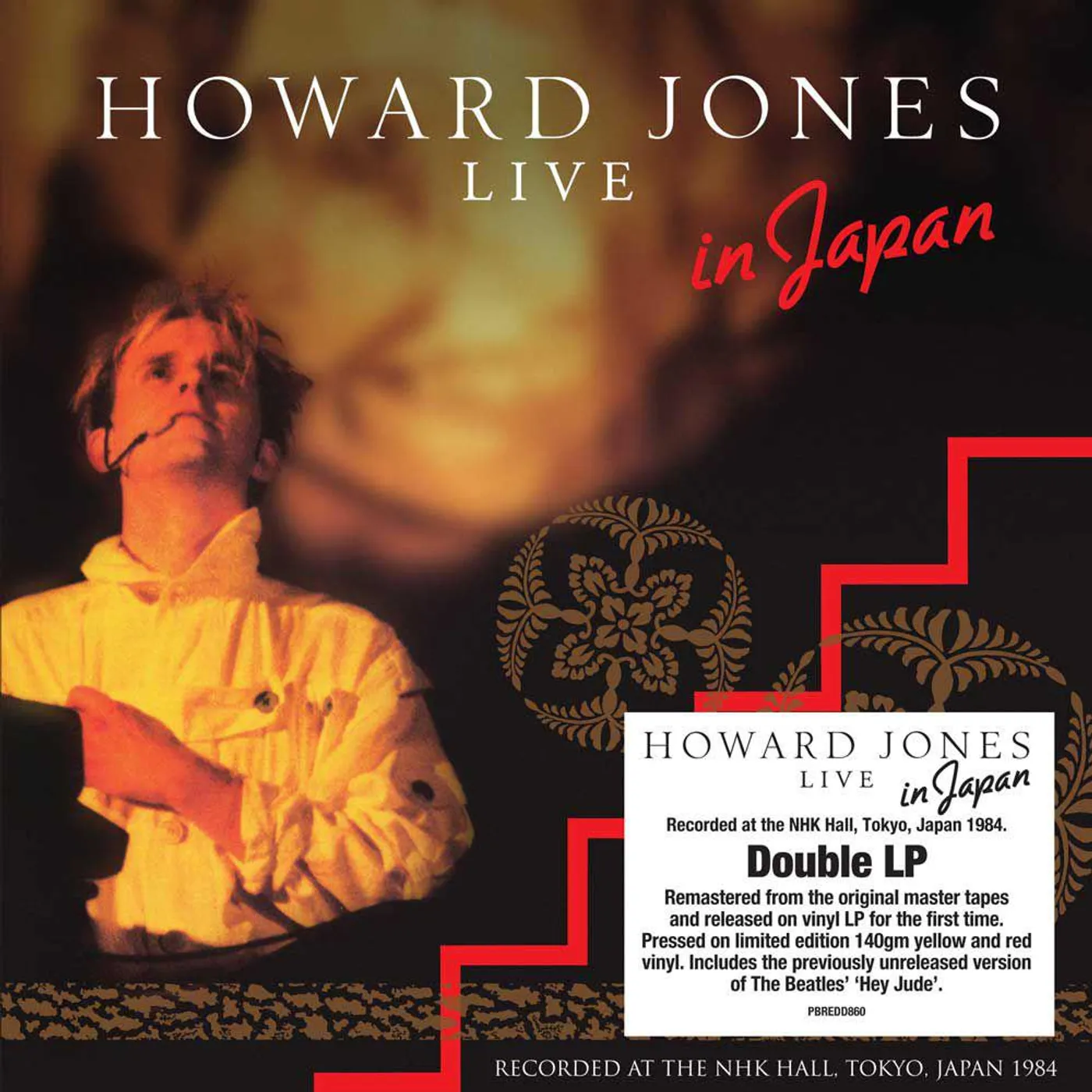 Howard Jones Live At The NHK Hall, Tokyo, Japan 1984 (2LP/Coloured Edition) Vinyl Record