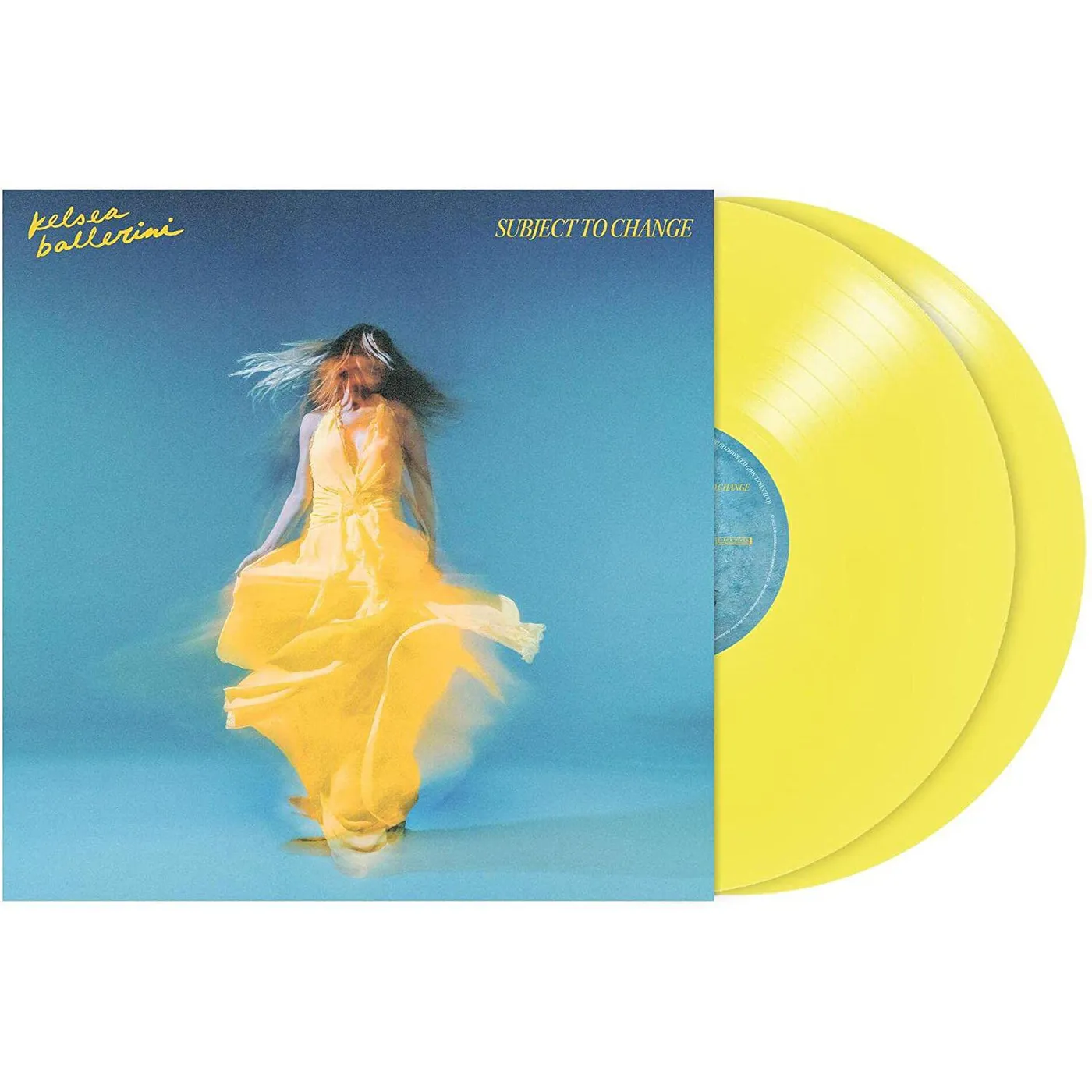 Kelsea Ballerini SUBJECT TO CHANGE (YELLOW VINYL/2LP) Vinyl Record