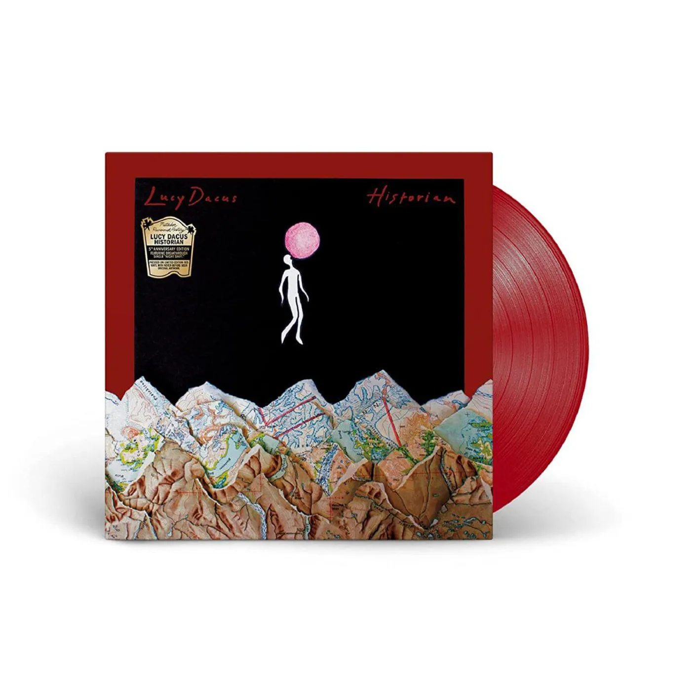 Lucy Dacus Historian (Red) Vinyl Record