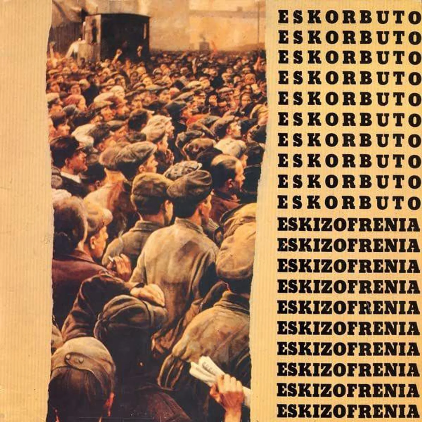 Eskorbuto Eskizofrenia (Includes Poster) Vinyl Record