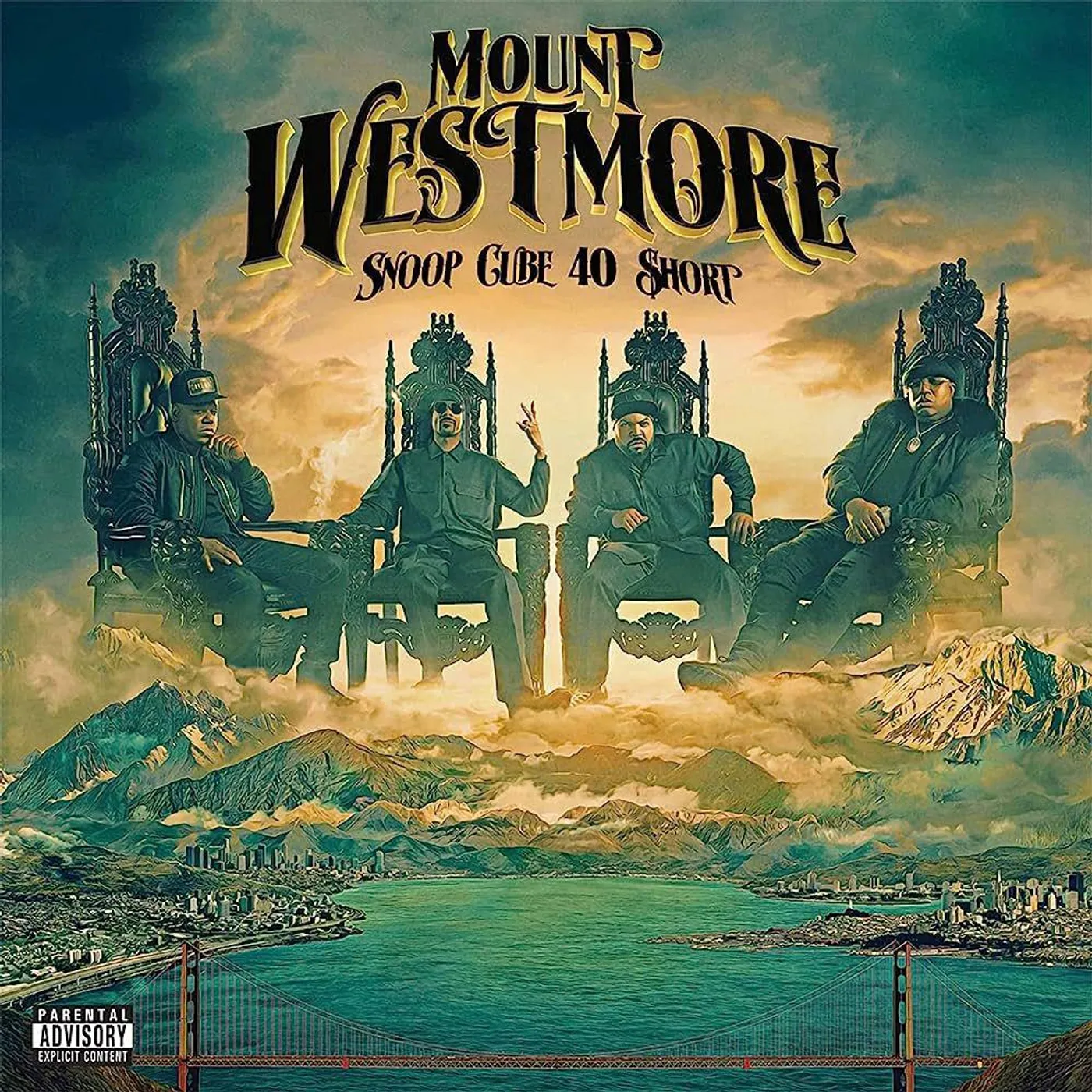 MOUNT WESTMORE Snoop, Cube, 40, $hort (2LP) Vinyl Record