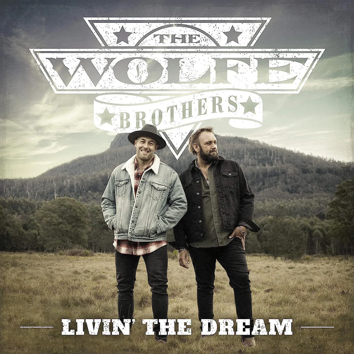 The Wolfe Brothers Livin' The Dream (White) Vinyl Record