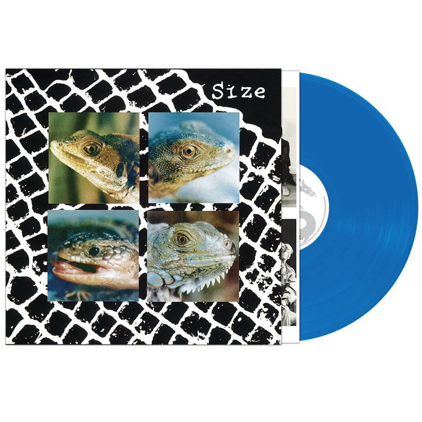 Size Nadie Puede Vivir Con Un Monstruo (Blue Vinyl Record)