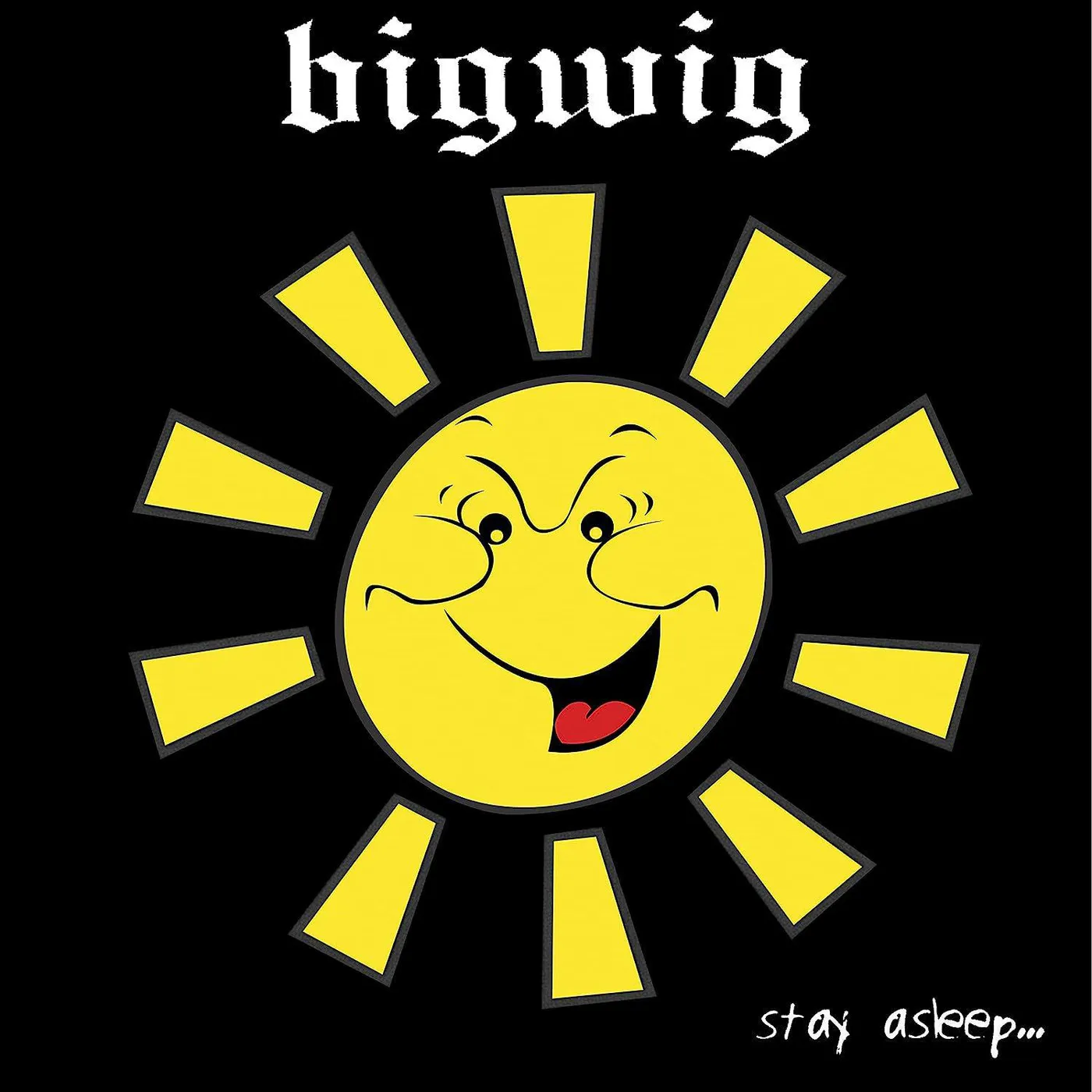 Bigwig Stay Asleep (Yellow/Black Splatter) Vinyl Record