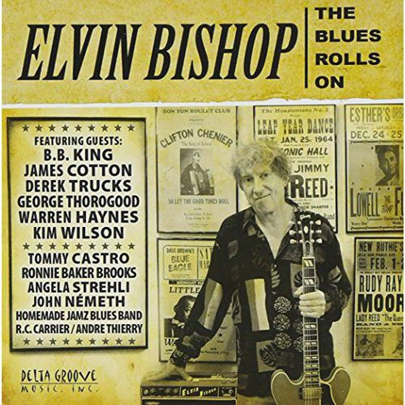 Elvin Bishop Blues Rolls On Vinyl Record