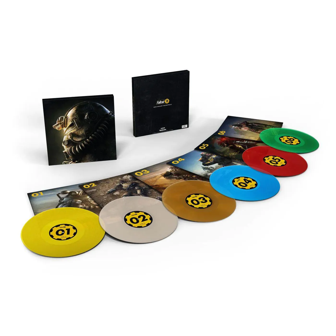 Inon Zur Fallout 76 Original Soundtrack (6LP Boxset/6 Different Color) Vinyl Record