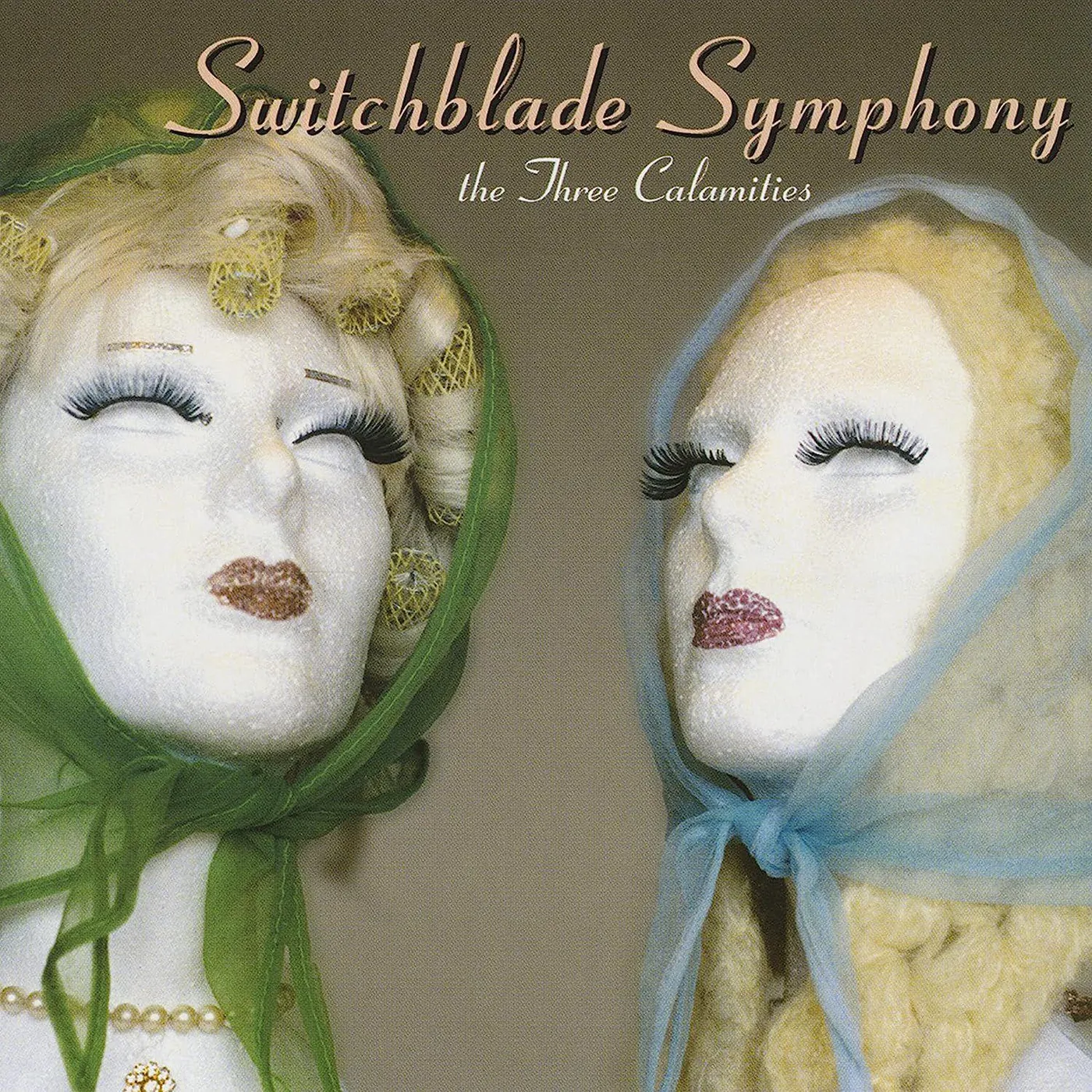 Switchblade Symphony The Three Calamities (Green/Blue Split) Vinyl Record