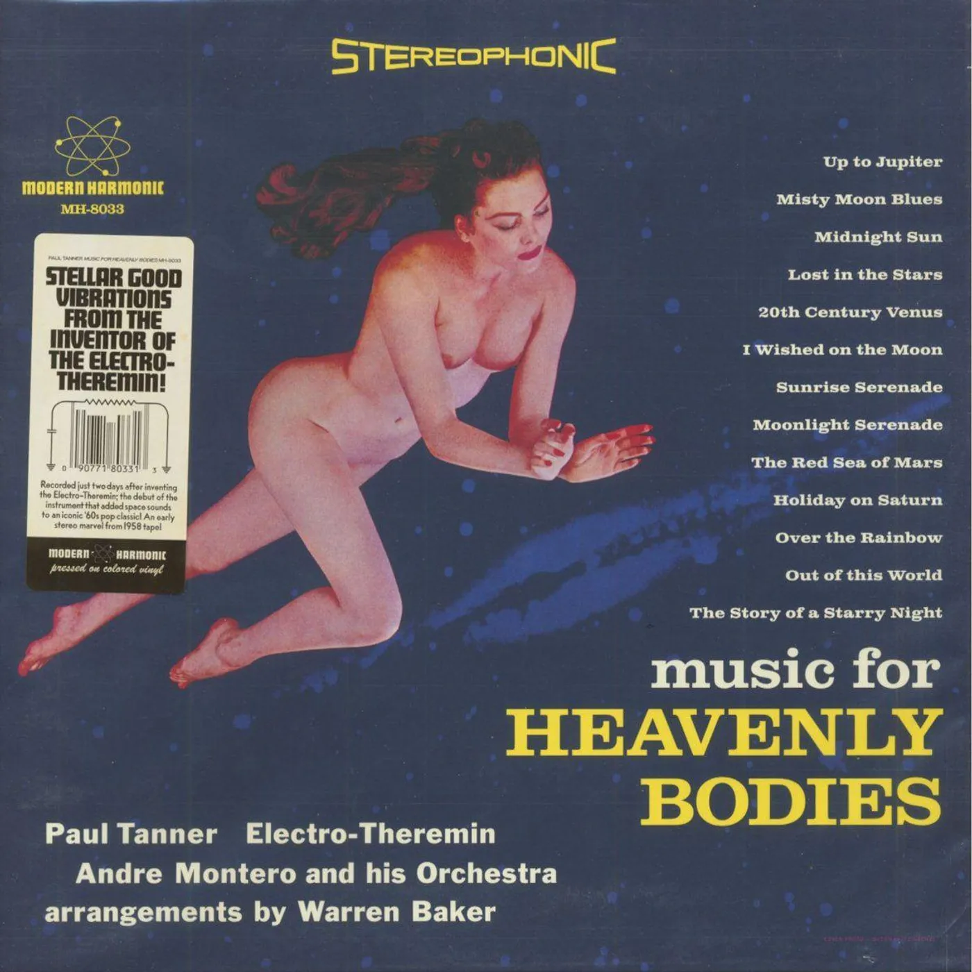 Paul Tanner MUSIC FOR HEAVENLY BODIES Vinyl Record
