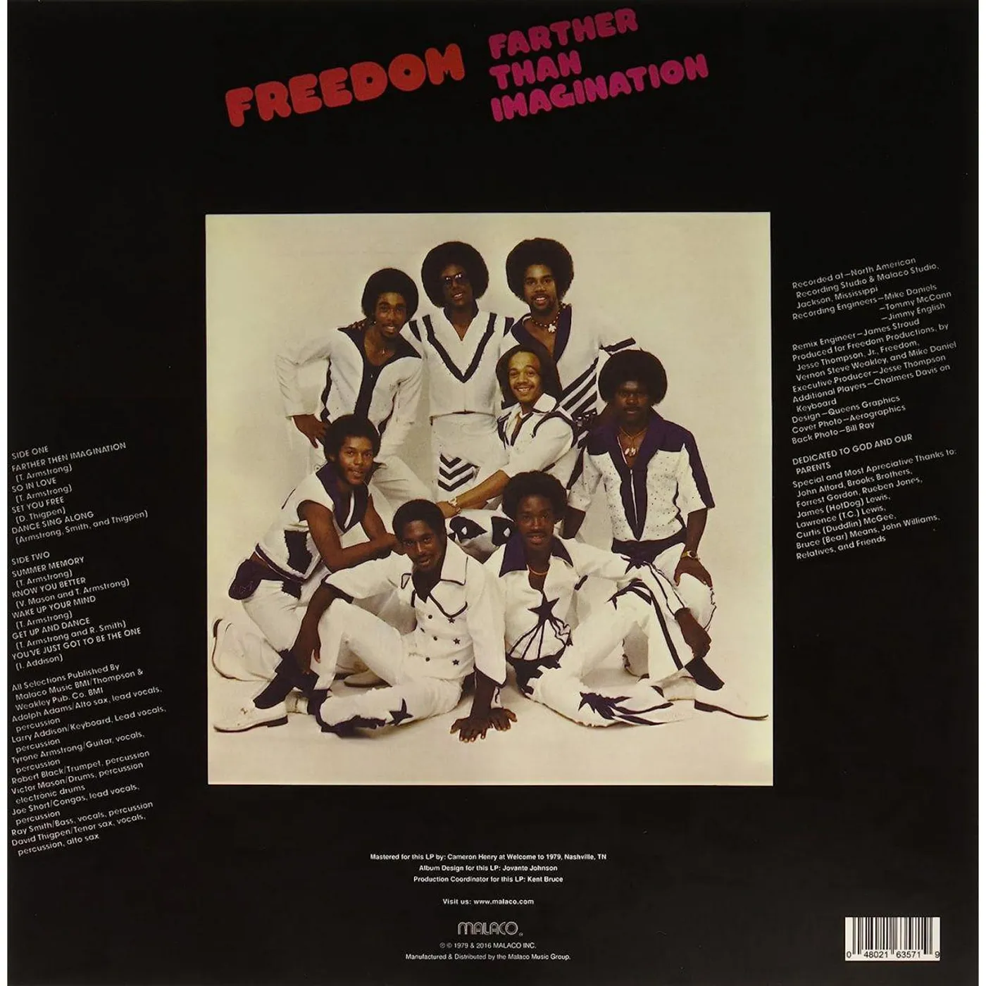 Freedom FARTHER THAN IMAGINATION Vinyl Record