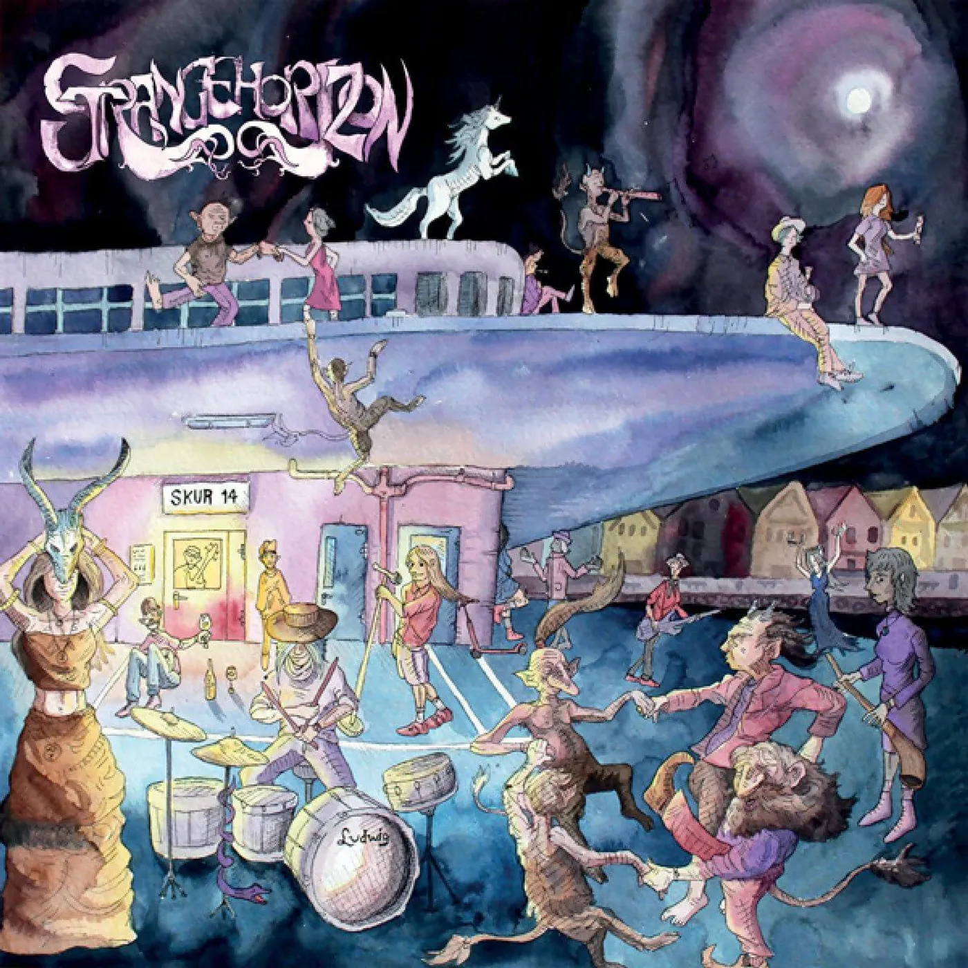 Strange Horizon Skur 14 (Purple Vinyl Record)