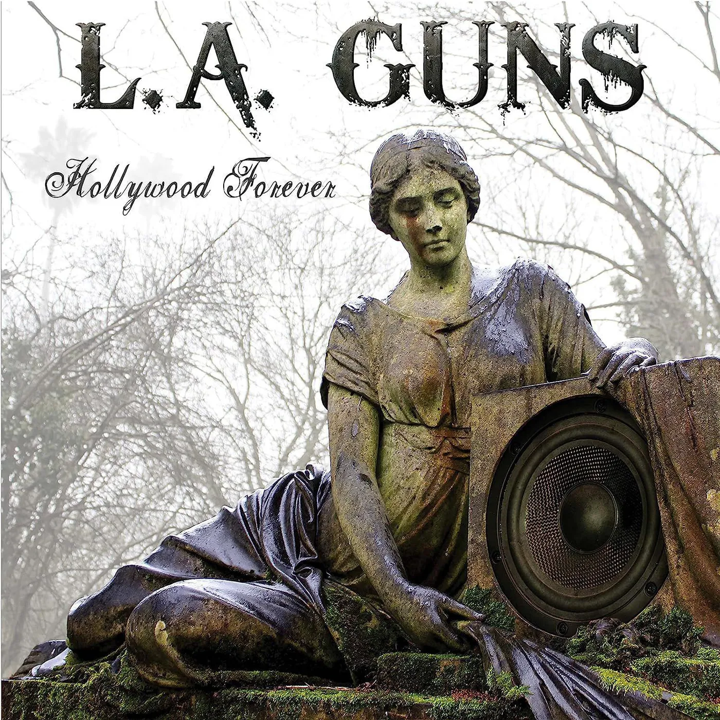 L.A. Guns Hollywood Forever (Coke Bottle Green Vinyl Record)