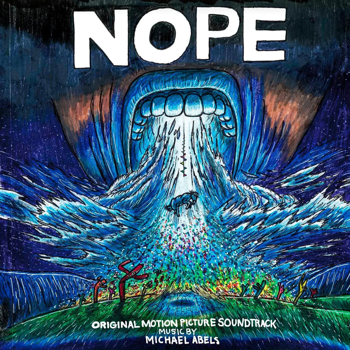 Michael Abels Nope (Tan Splatter Vinyl/2lp) Vinyl Record