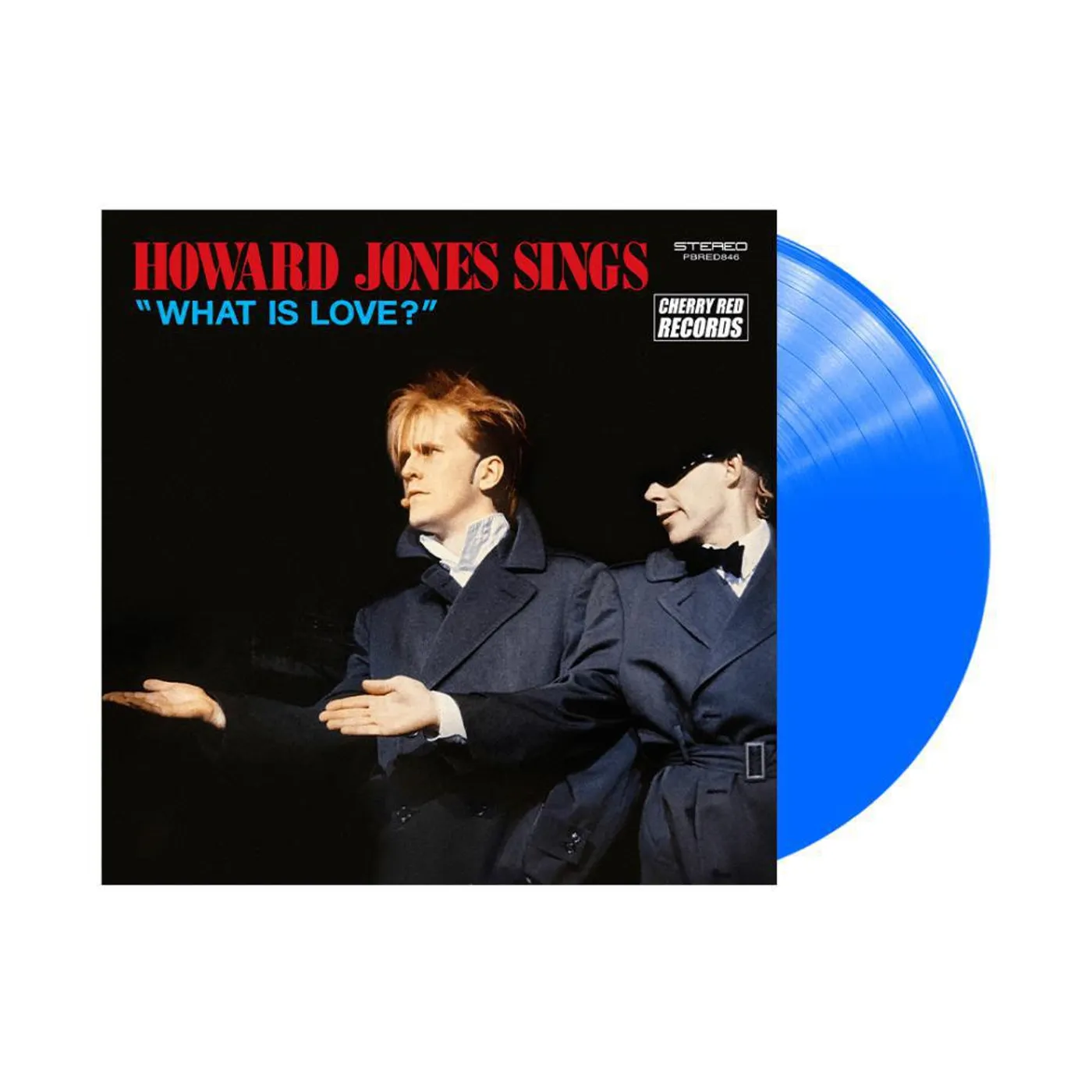 Howard Jones Sings What Is Love? (Blue Vinyl Record)