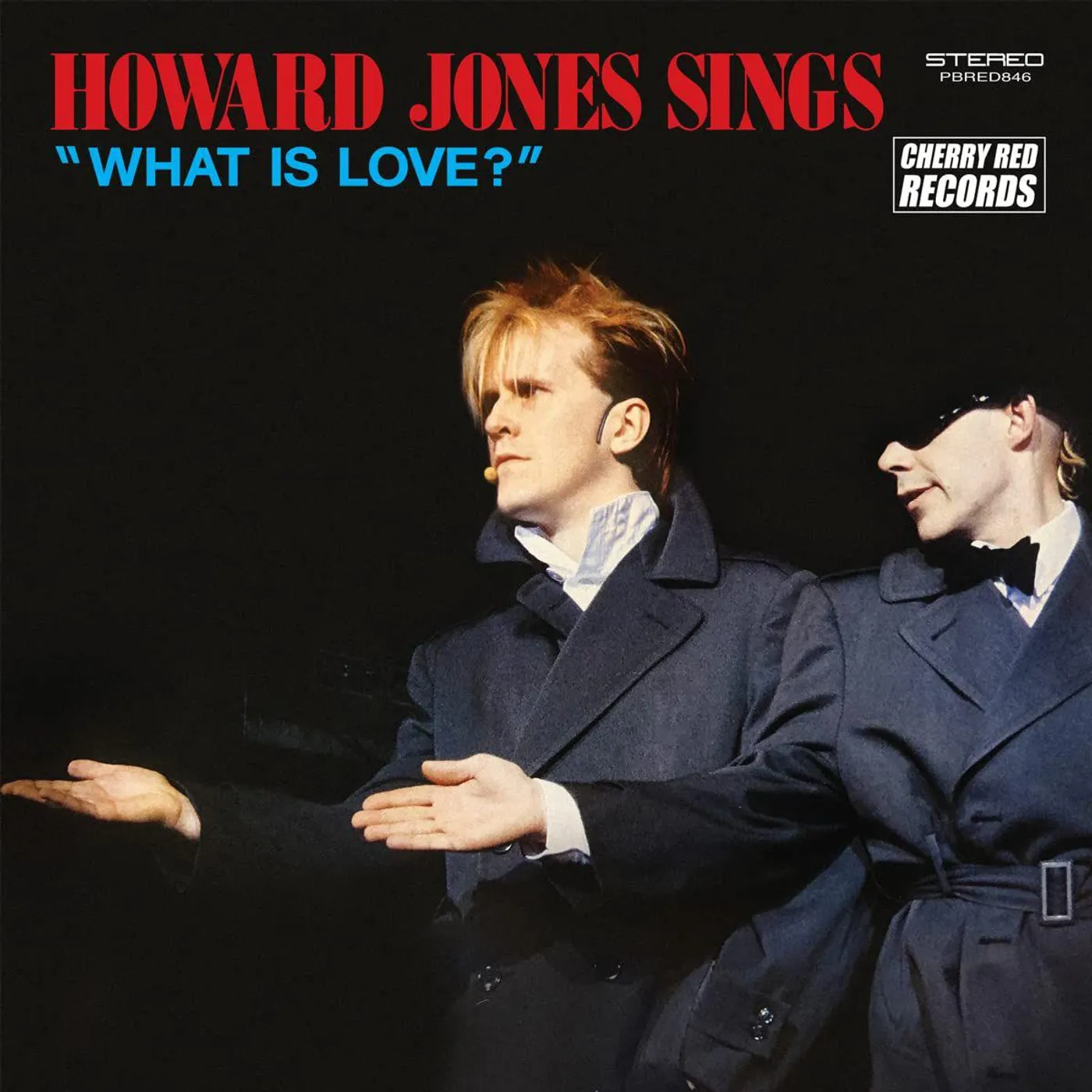 Howard Jones Sings What Is Love? (Blue Vinyl Record)
