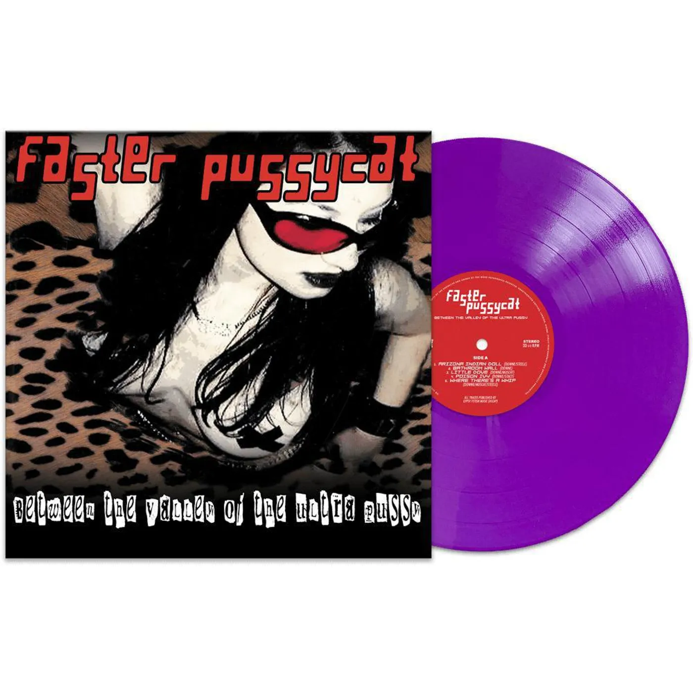 Faster Pussycat Between The Valley Of The Ultra Pussy (Purple Vinyl Record)