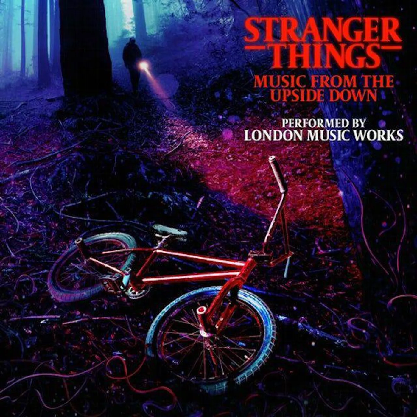 London Music Works Stranger Things Original Soundtrack (Red & Blue Vinyl Record)