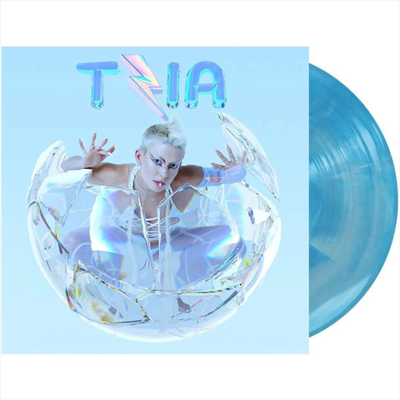 MEG MYERS TZIA (Cyan/Translucent Electric Blue) Vinyl Record