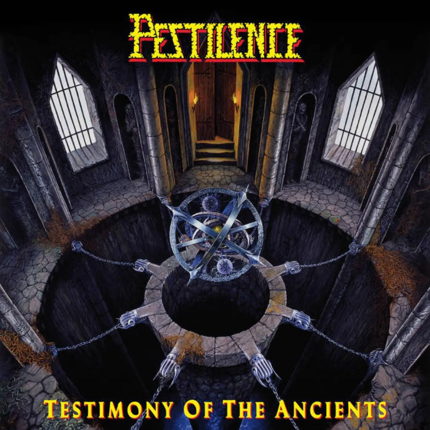 Pestilence Testimony Of The Ancients (Red Smoked) Vinyl Record