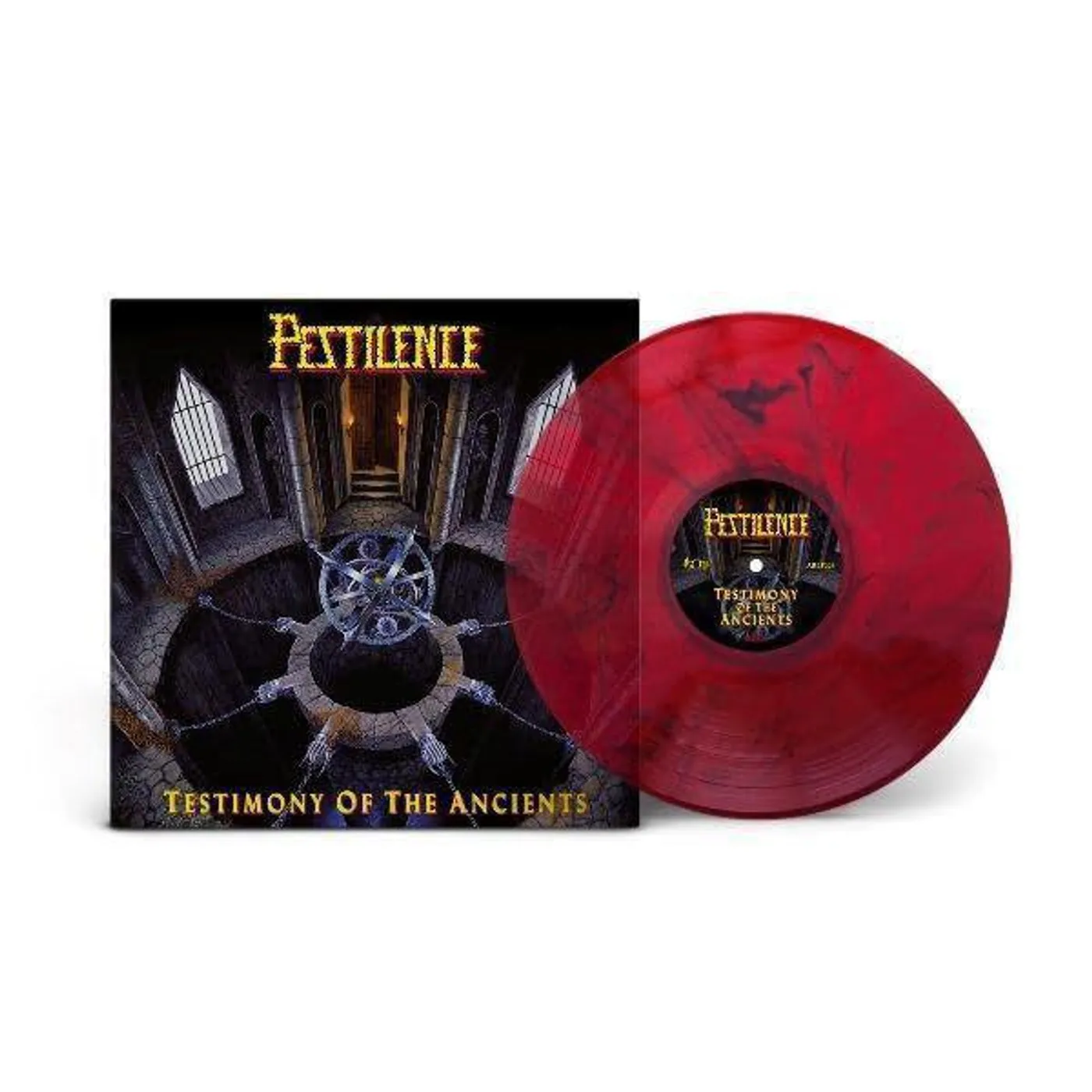 Pestilence Testimony Of The Ancients (Red Smoked) Vinyl Record