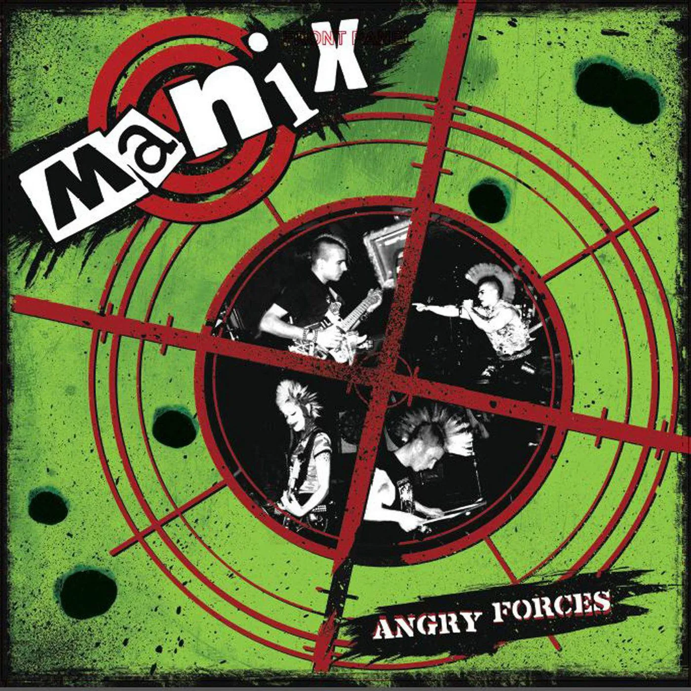 Manix Angry Forces Vinyl Record