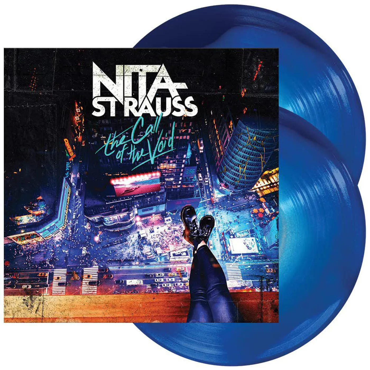 Nita Strauss Call Of The Void (Royal Blue/White/2LP) Vinyl Record 