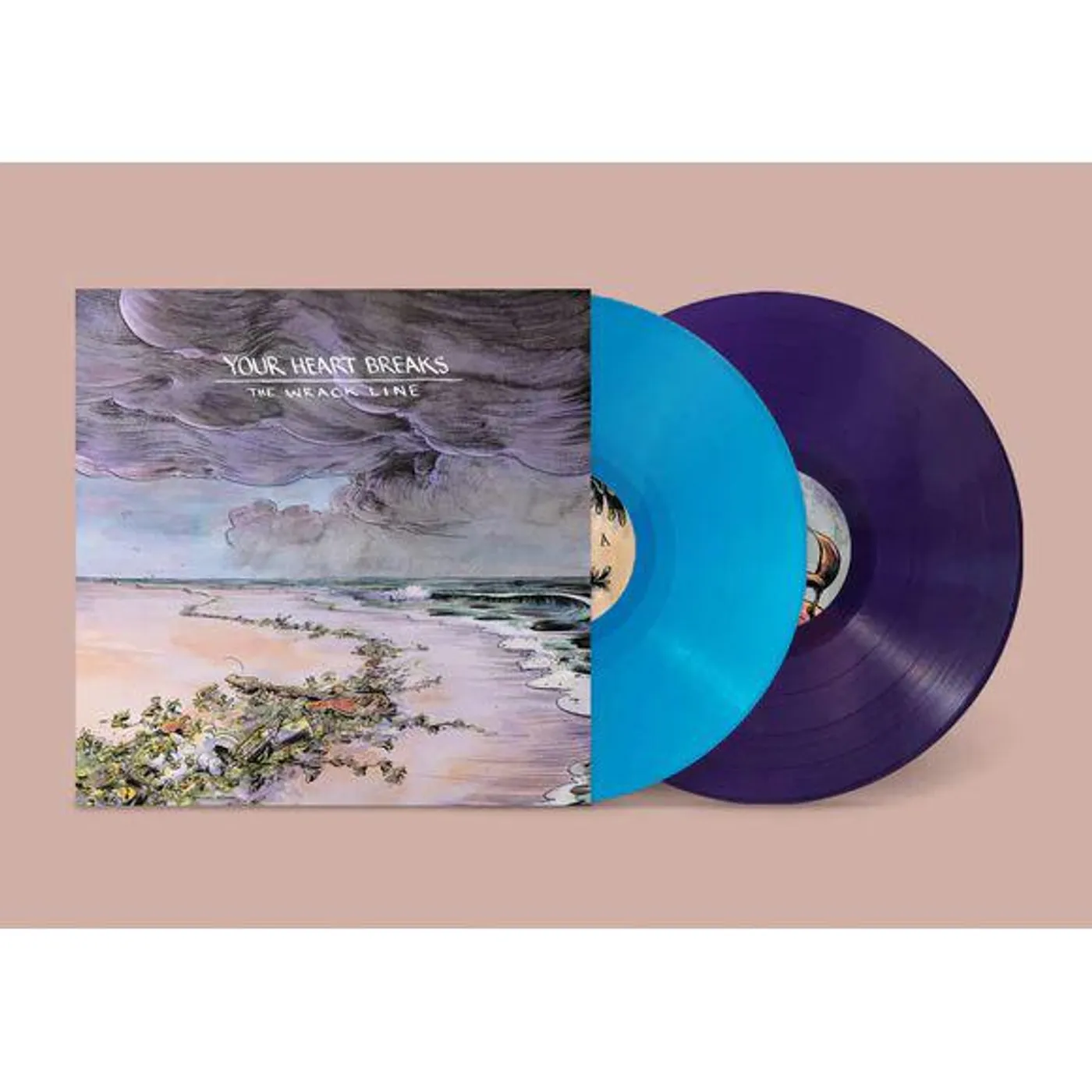 Your Heart Breaks Wrack Line (2lp/purple & Teal Vinyl Record)