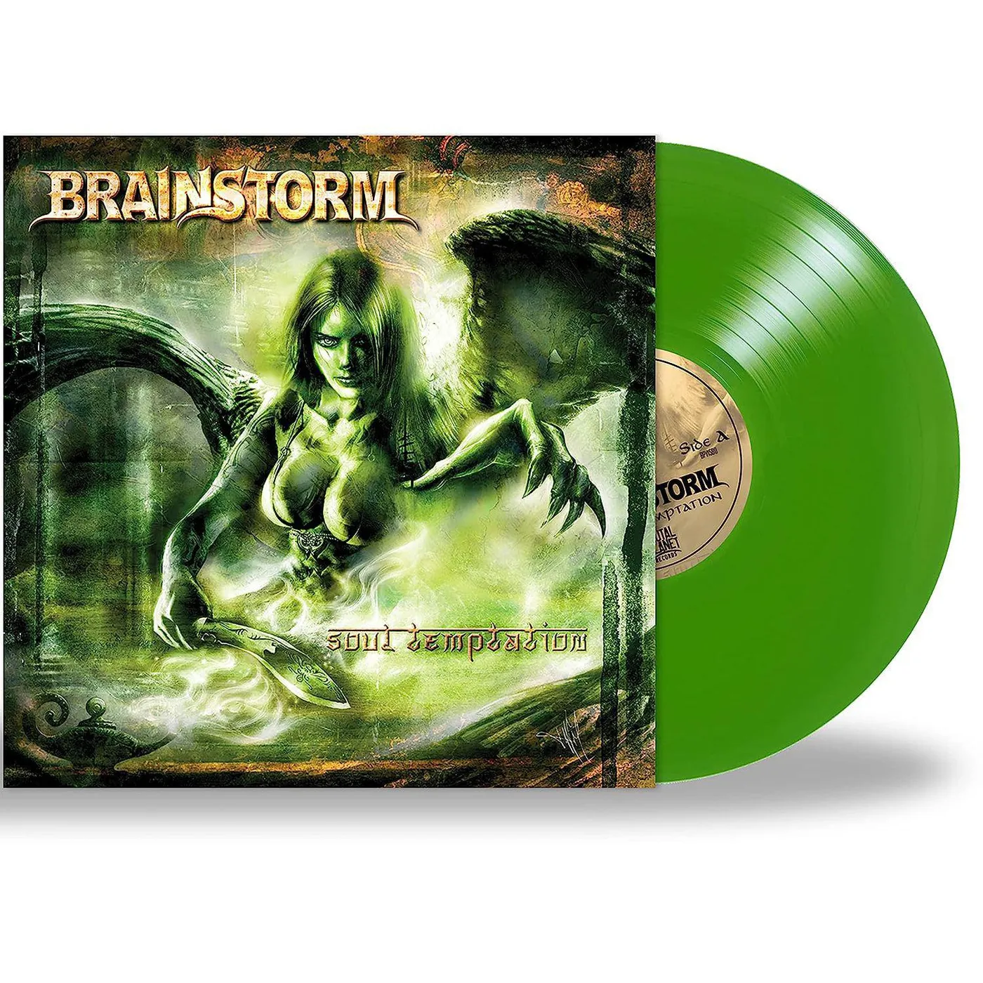 Brainstorm Soul Temptation (Green Vinyl Record)