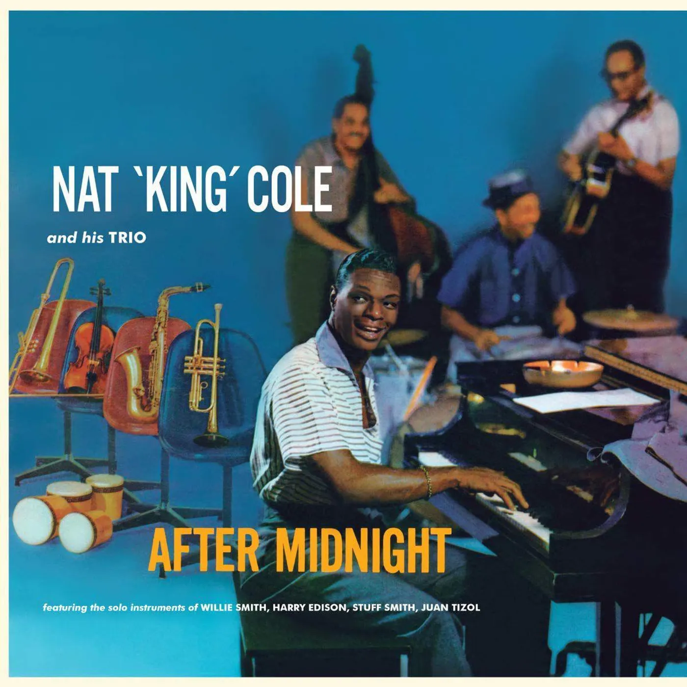 Nat King Cole AFTER MIDNIGHT - LIMITED EDITION IN TRANSPARENT BLUE COLORED VINYL Vinyl Record