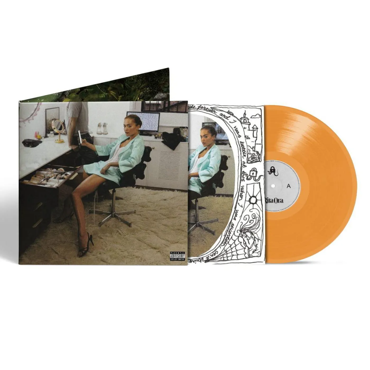 Rita Ora You & I (Orange) Vinyl Record