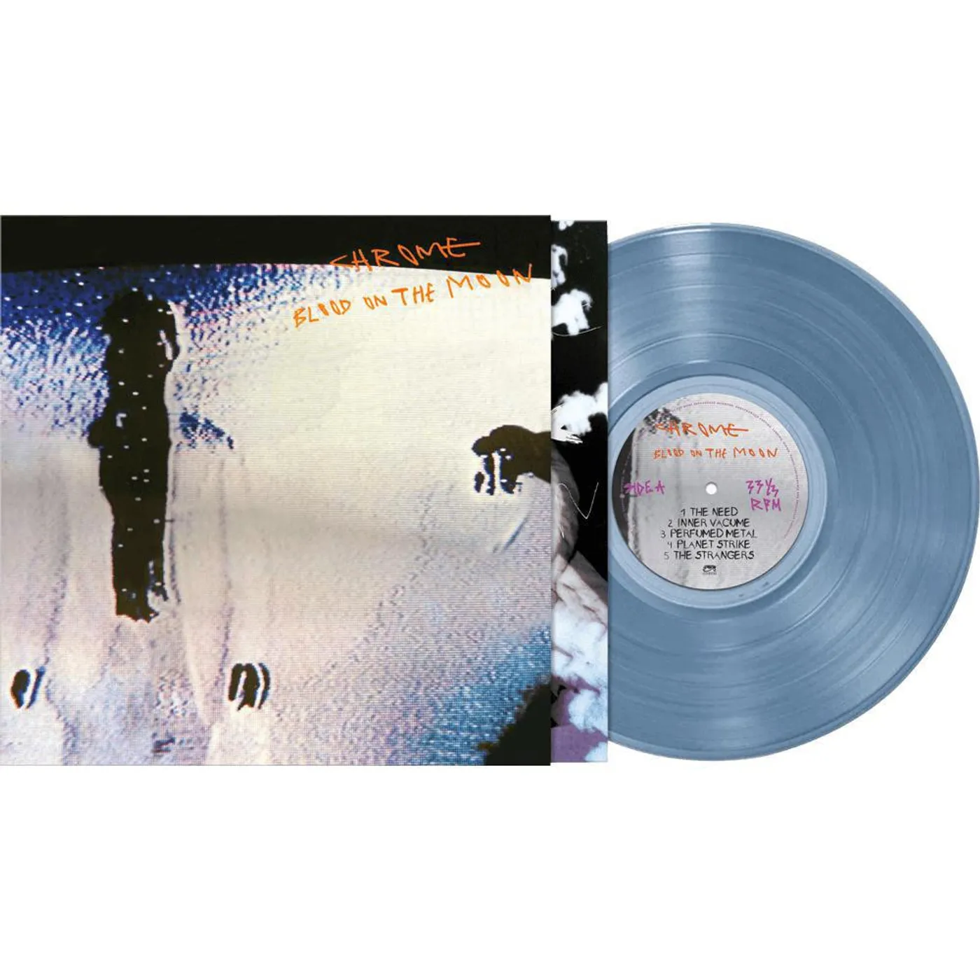 Chrome Blood On The Moon (Blue Vinyl Record)