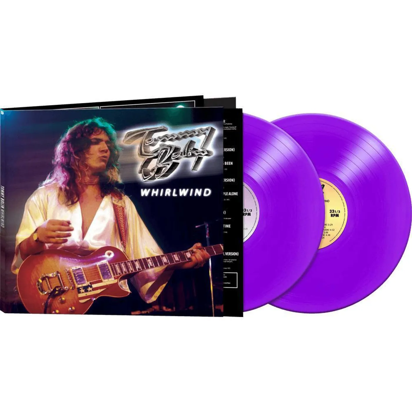 Tommy Bolin Whirlwind (Purple Vinyl Record)