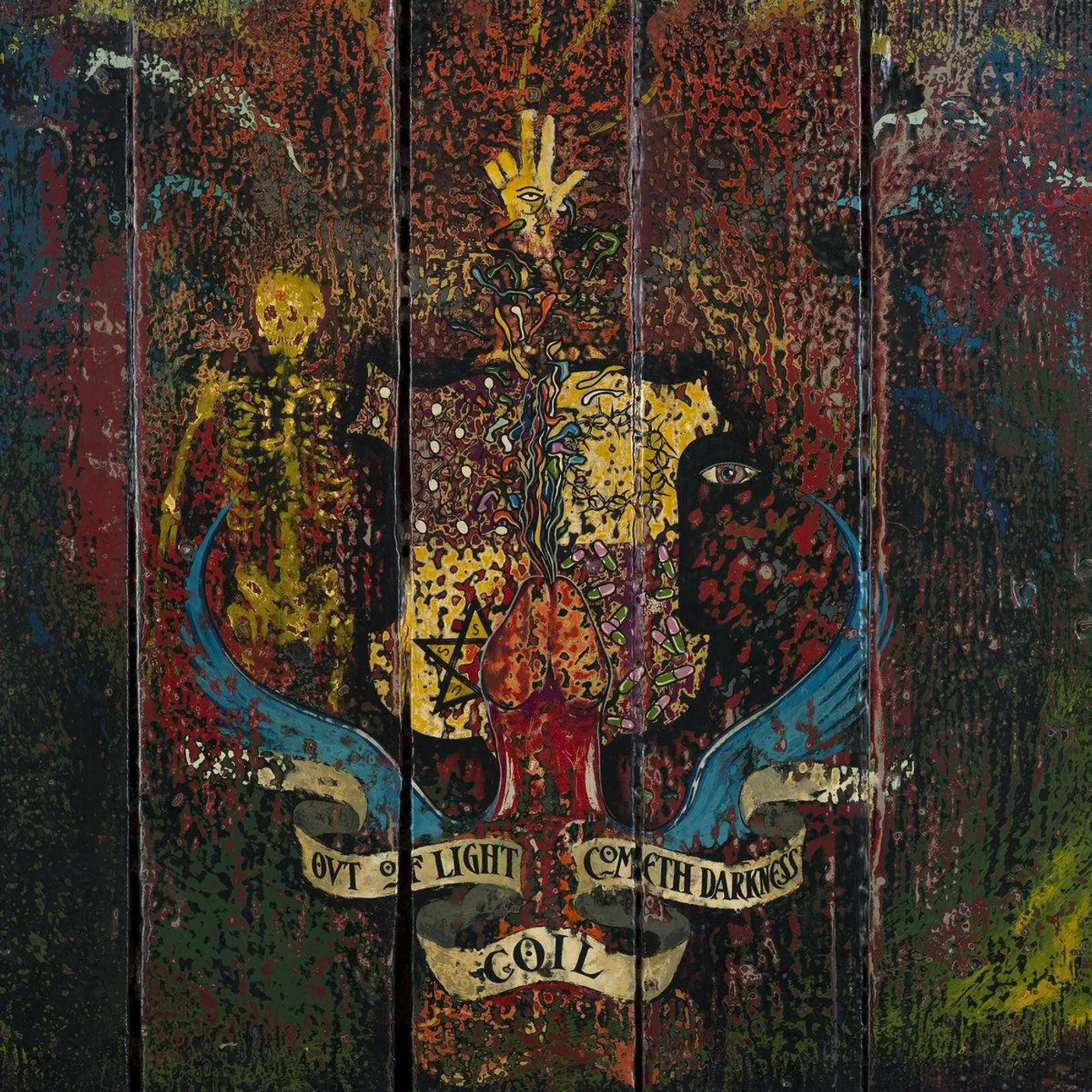 Coil Love's Secret Domain (30th Anniversary Edition/Limited/Dark River Red) Vinyl Record