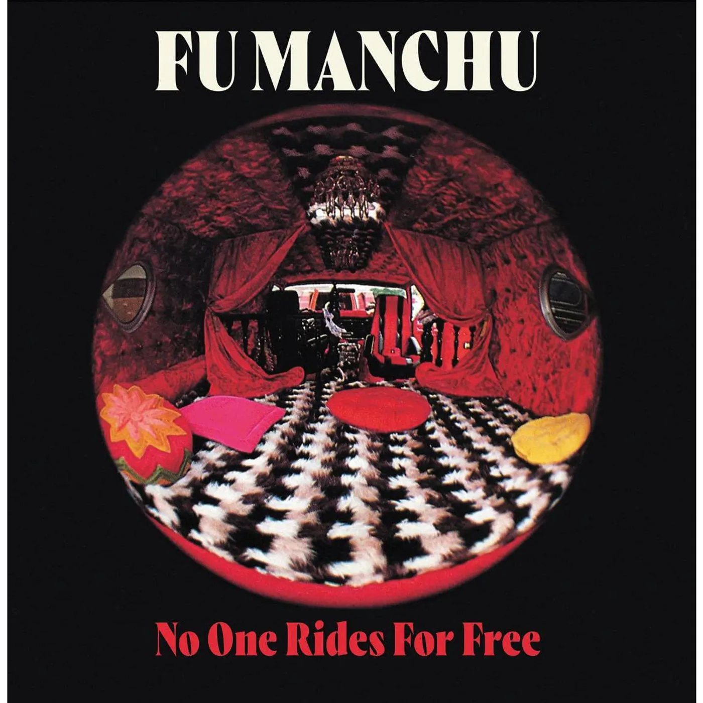 Fu Manchu No One Rides For Free (Red & White Splatter) Vinyl Record