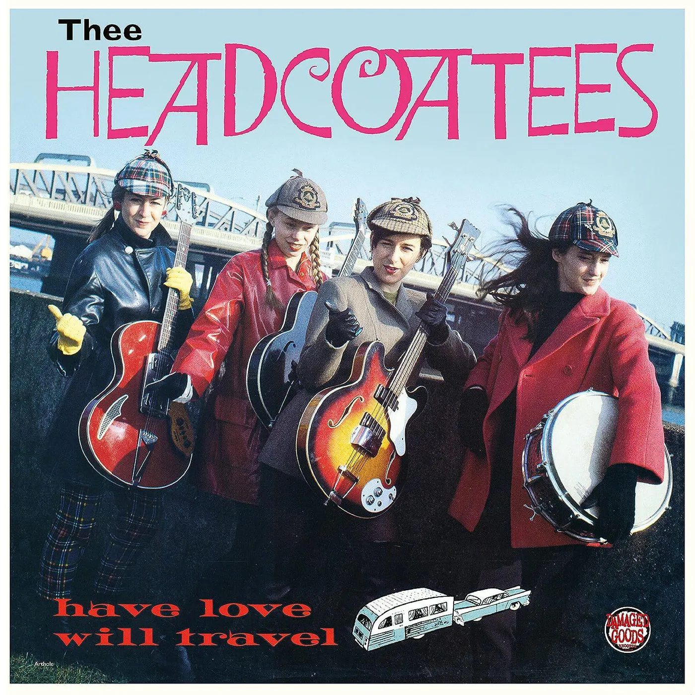 Thee Headcoatees HAVE LOVE WILL TRAVEL Vinyl Record