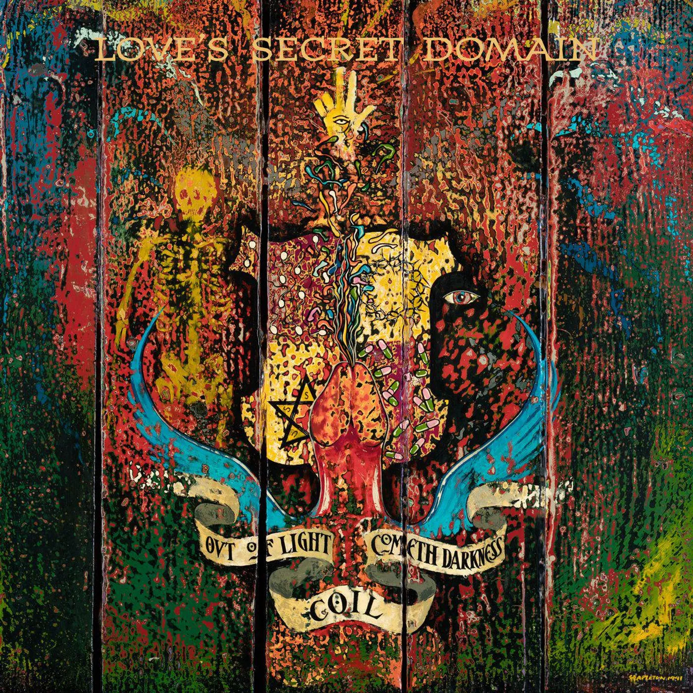 Coil Love's Secret Domain (30th Anniversary/2LP/Deluxe Edition/Amber) Vinyl Record