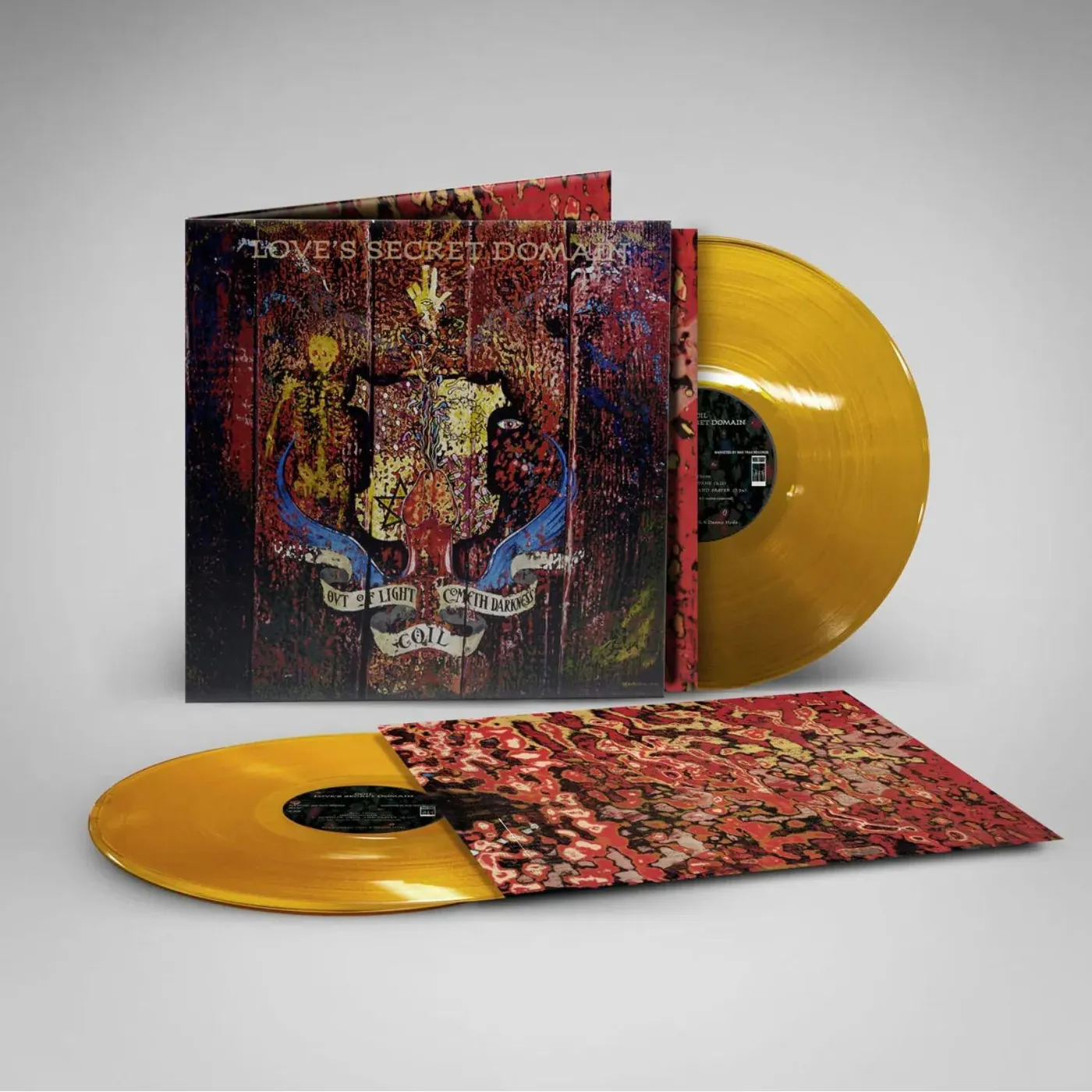 Coil Love's Secret Domain (30th Anniversary/2LP/Deluxe Edition/Amber) Vinyl Record