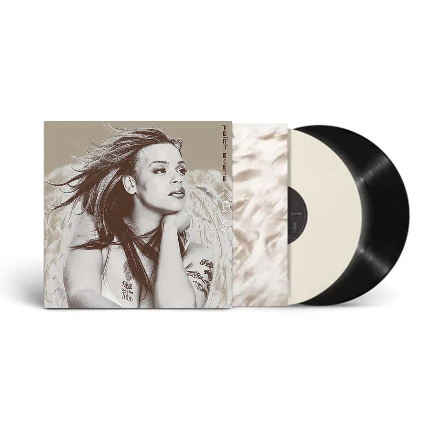 Faith Evans Faithfully (2lp/Black & White Vinyl/Bad Boy Etching Vinyl Record)