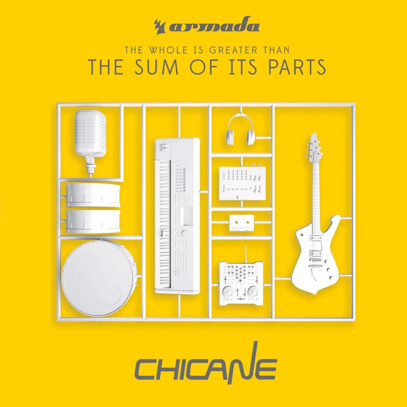 Chicane The Whole Is Greater Than The Sum Of Its Parts (Limited/2LP/180g/Numbered/White Marbled) Vinyl Record